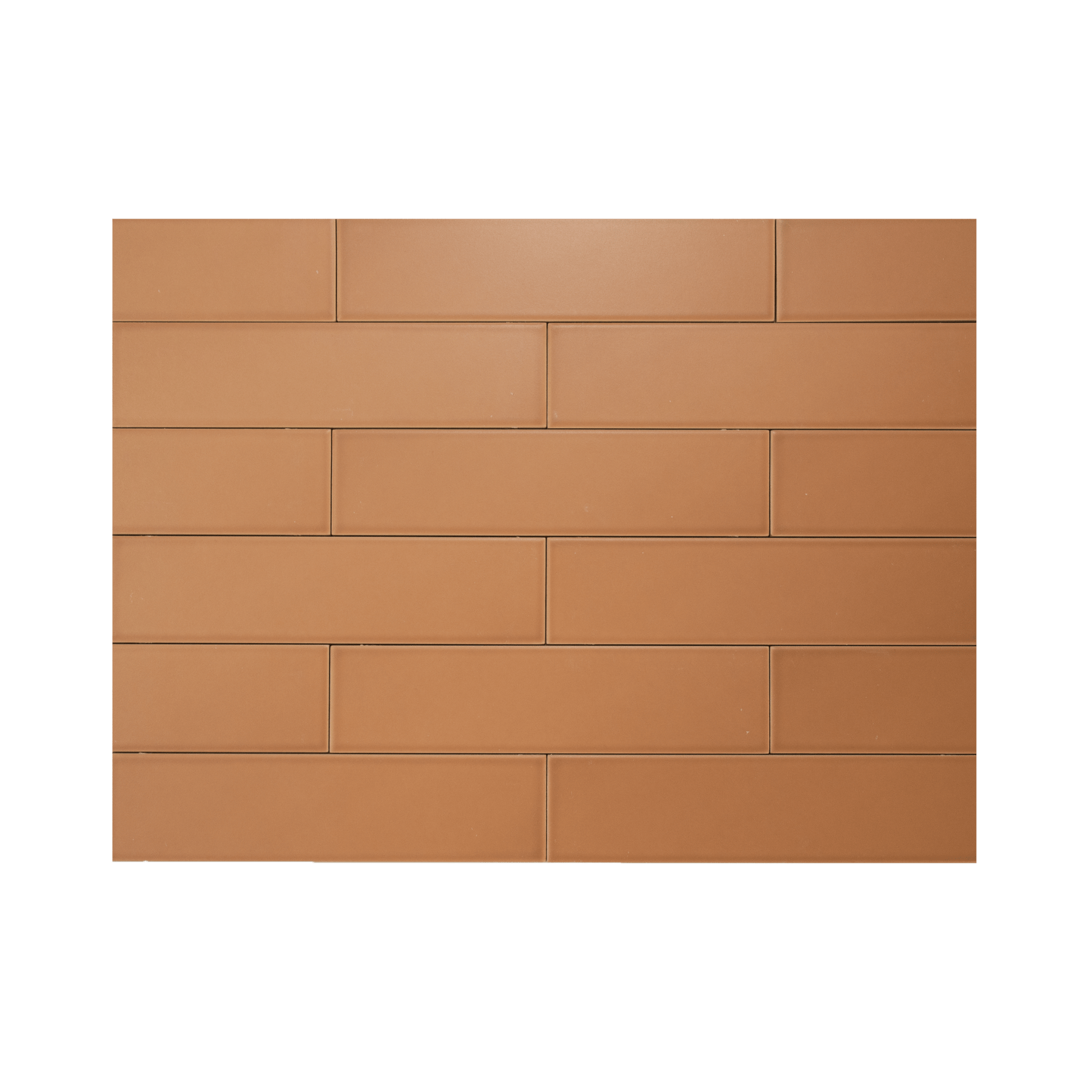 Hoop Straight 2.5x10 Clay Ceramic Tile - Cemento Collection