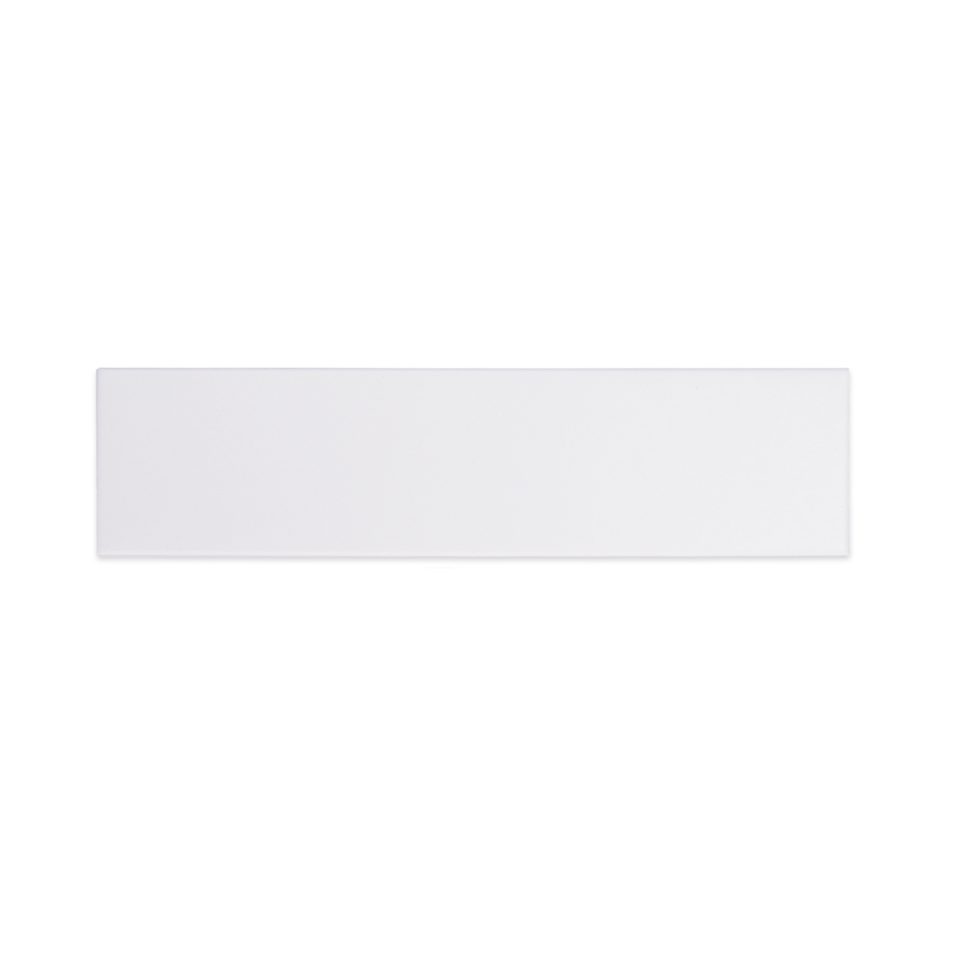 Hoop Straight 2.5x10 Cloud Pearl Ceramic Tile - Cemento Collection