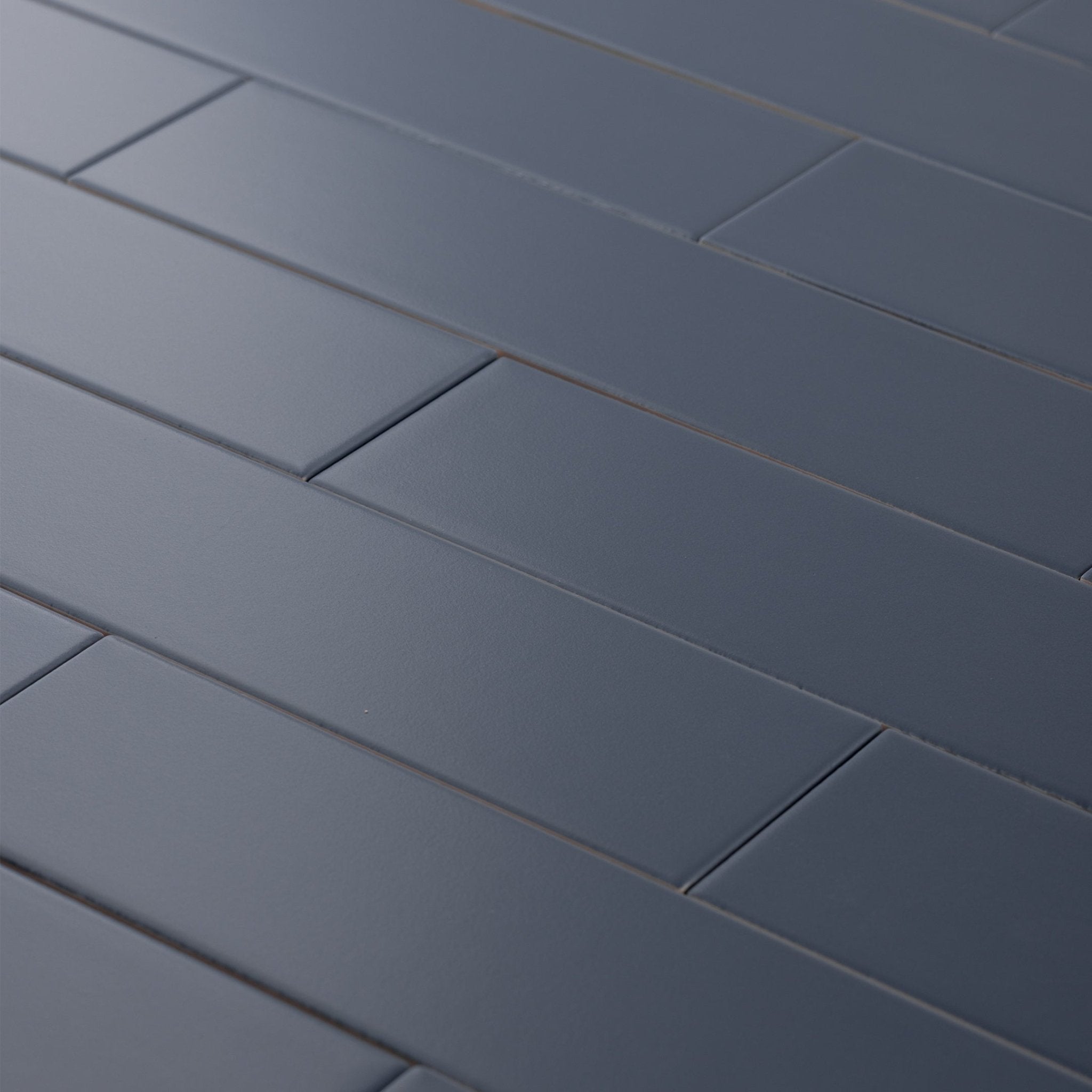 2.5x10 Deep Blue Ceramic Tile