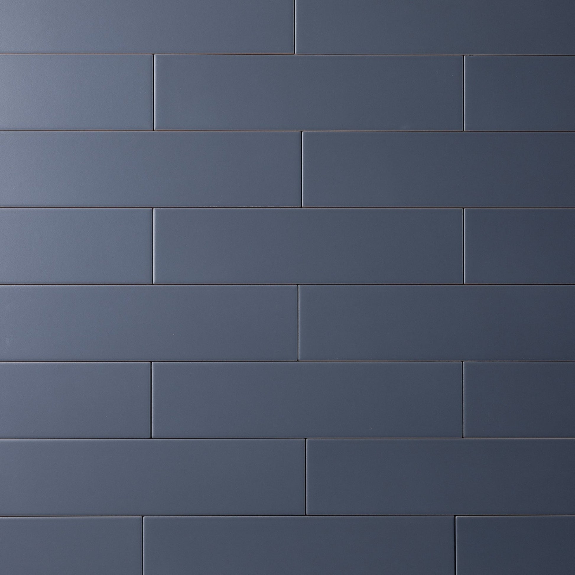 Flat Deep Blue Ceramic Tile