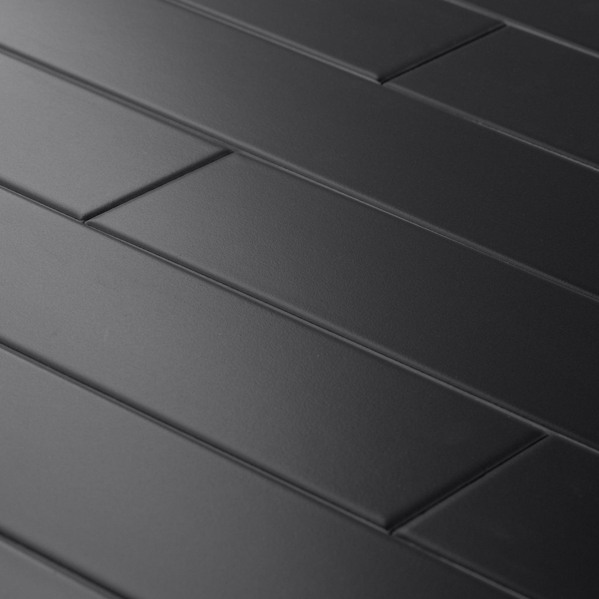 Flat Phantom Black Ceramic Tile