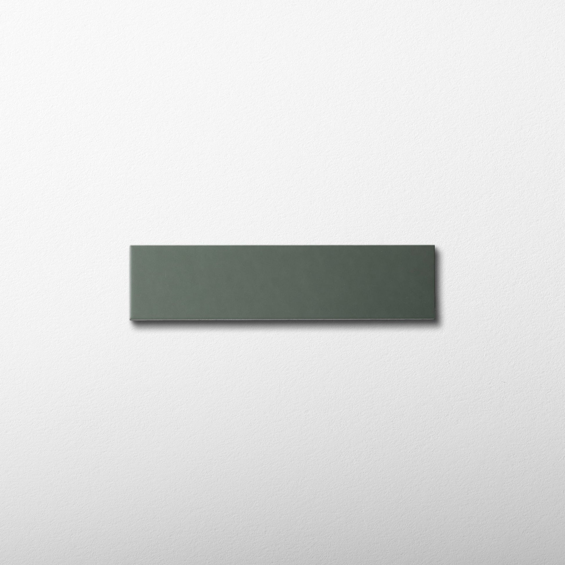 Flat Silence Green Ceramic Tile