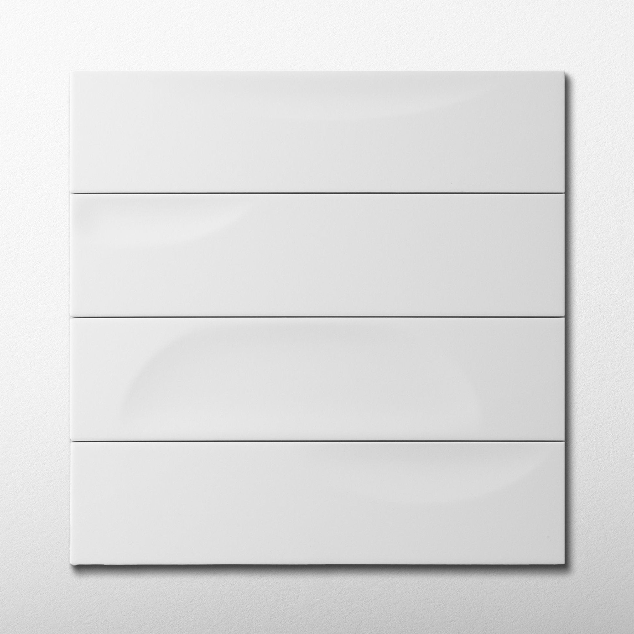 Hoop Wave 2.5x10 Cloud Pearl Ceramic Tile