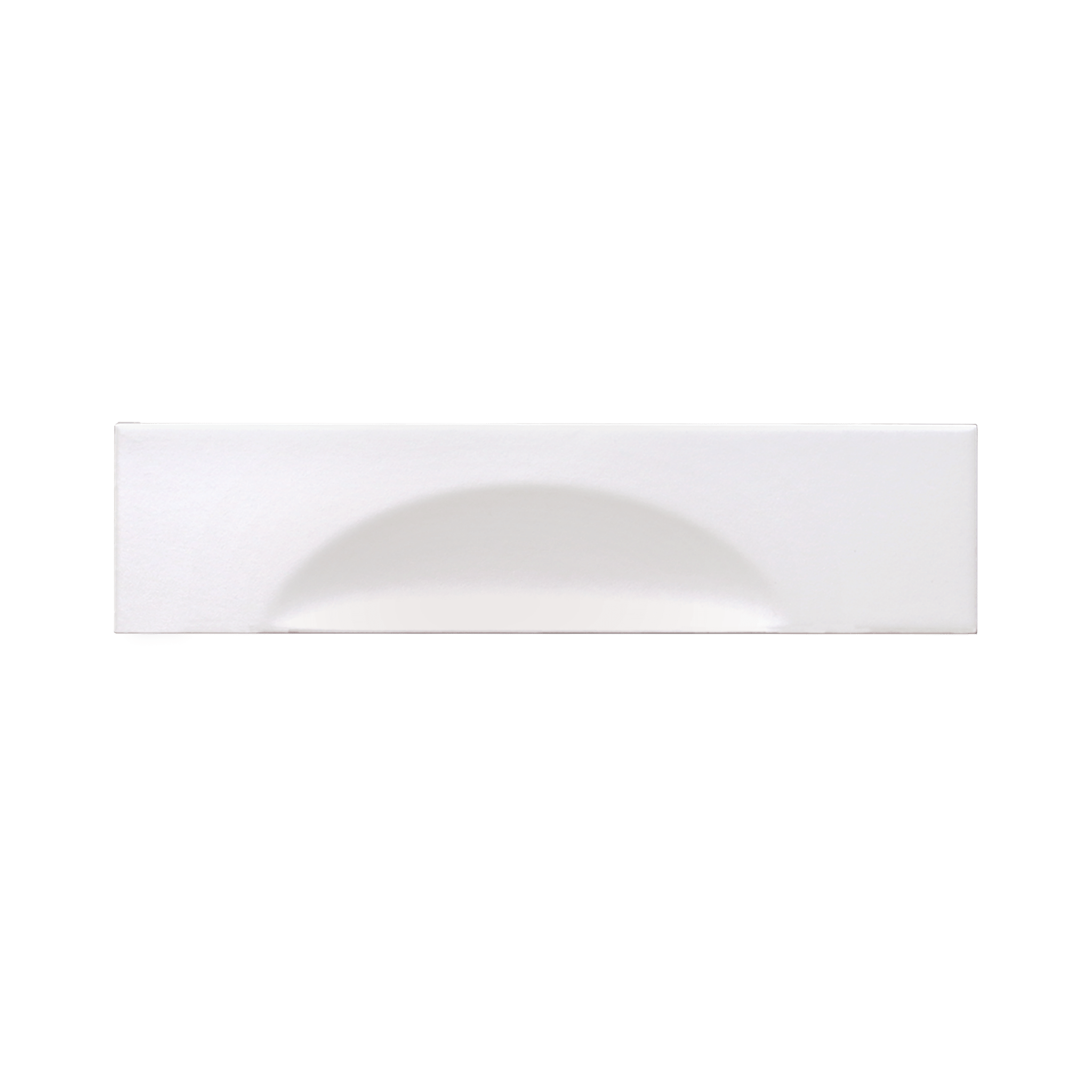 Hoop Wave 2.5x10 Cloud Pearl Ceramic Tile - Cemento Collection