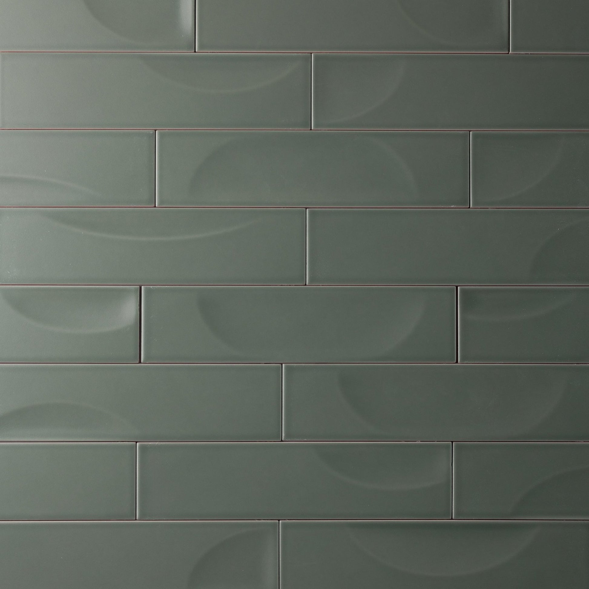 2.5x10 Silence Green Ceramic Tile