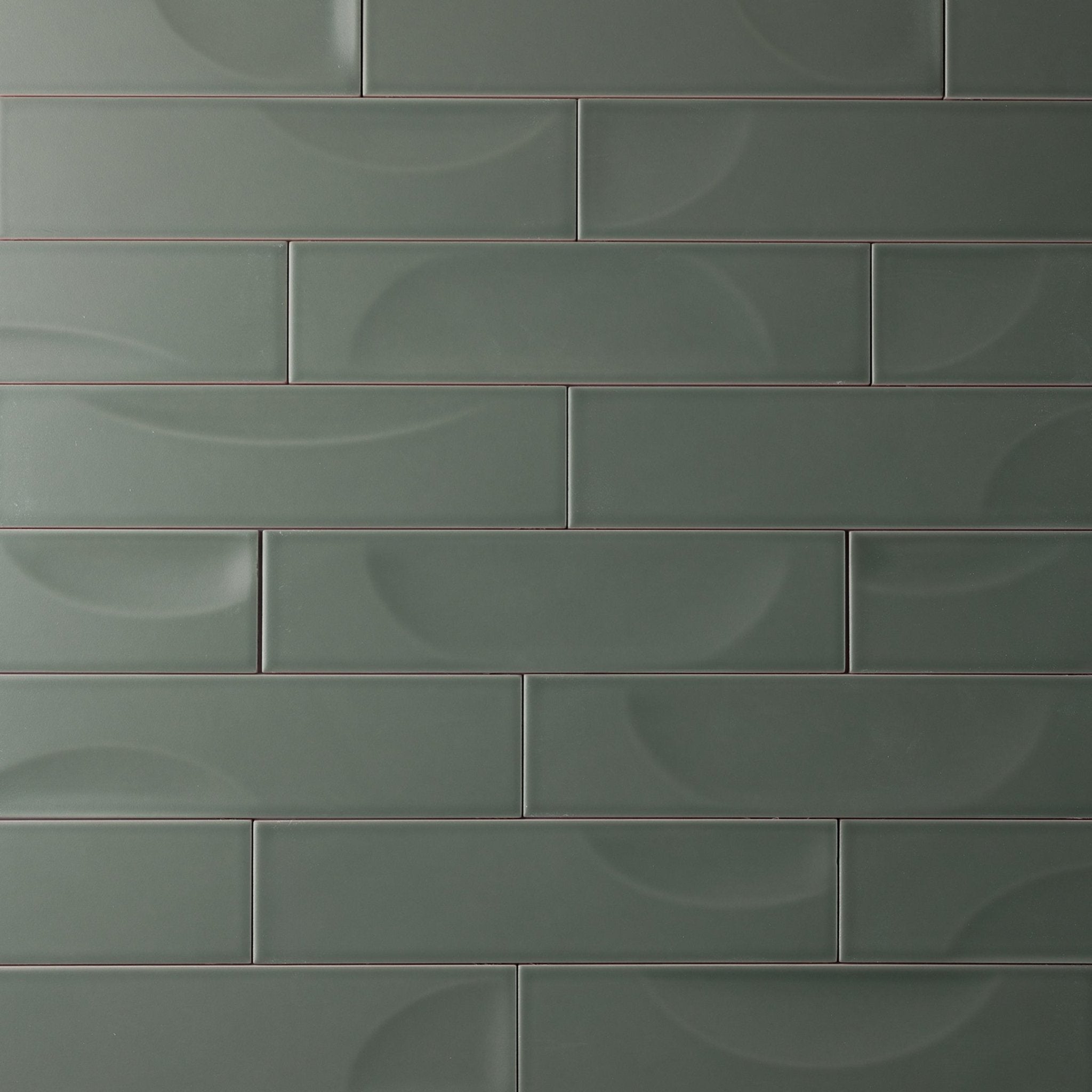 2.5x10 Silence Green Ceramic Tile