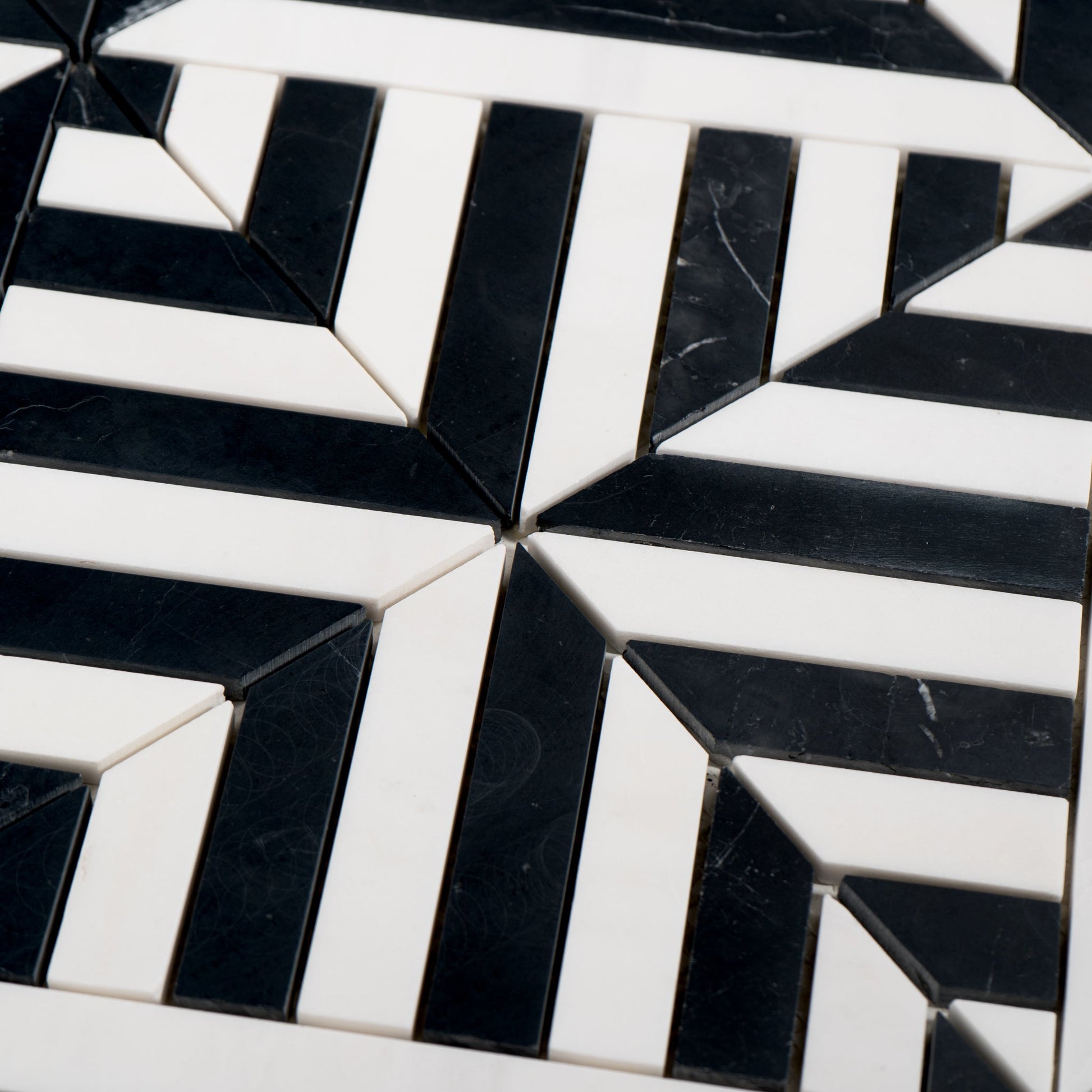wall and floor Marble Honed Mosaic Tile