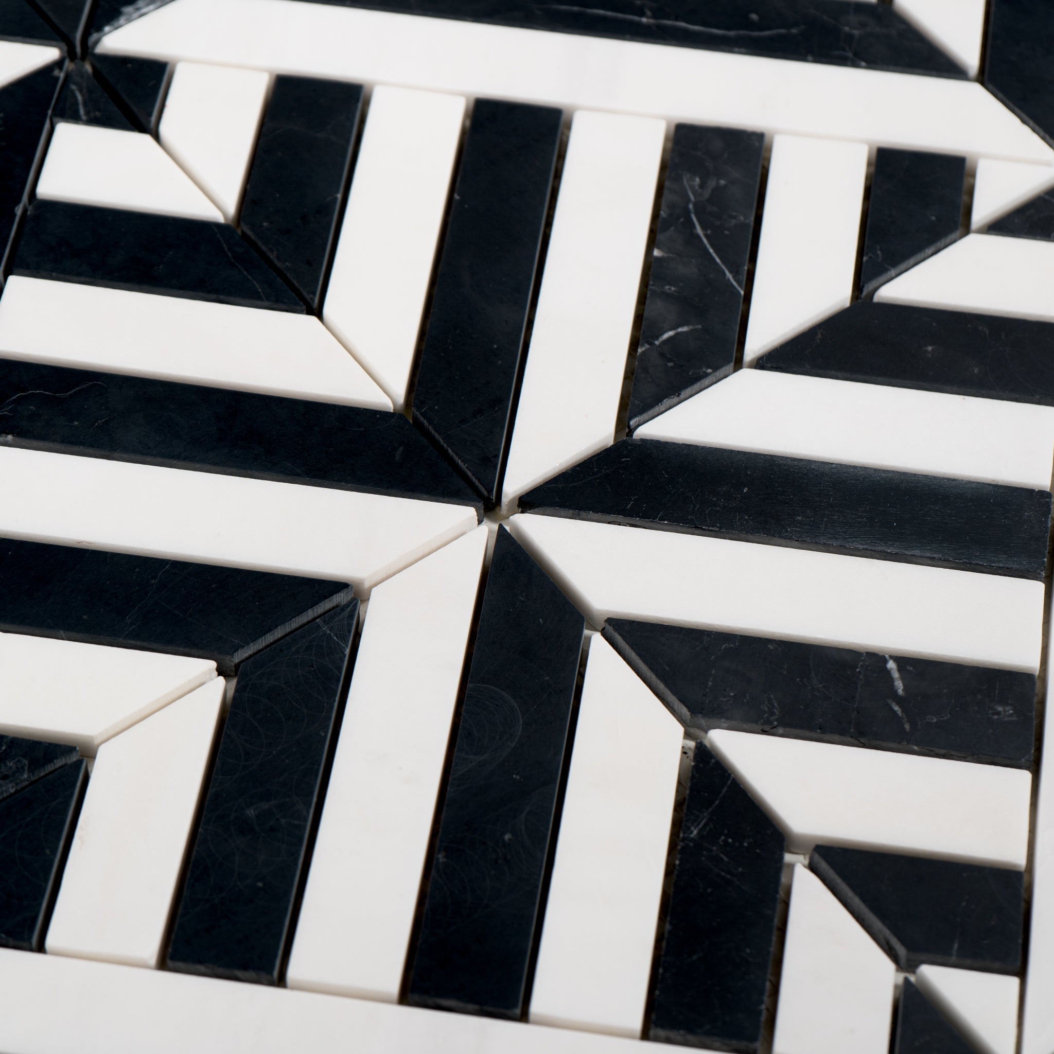 wall and floor Marble Honed Mosaic Tile