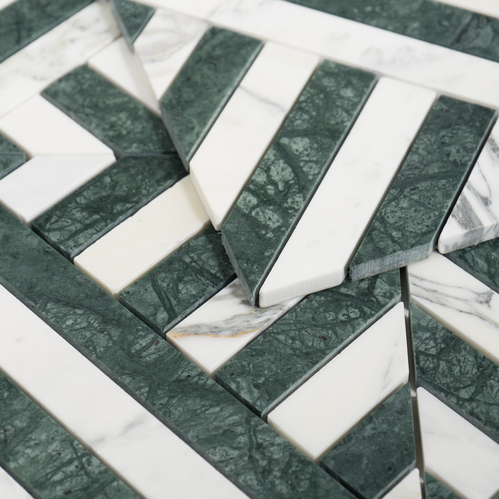 wall and floor Marble Honed Mosaic Tile