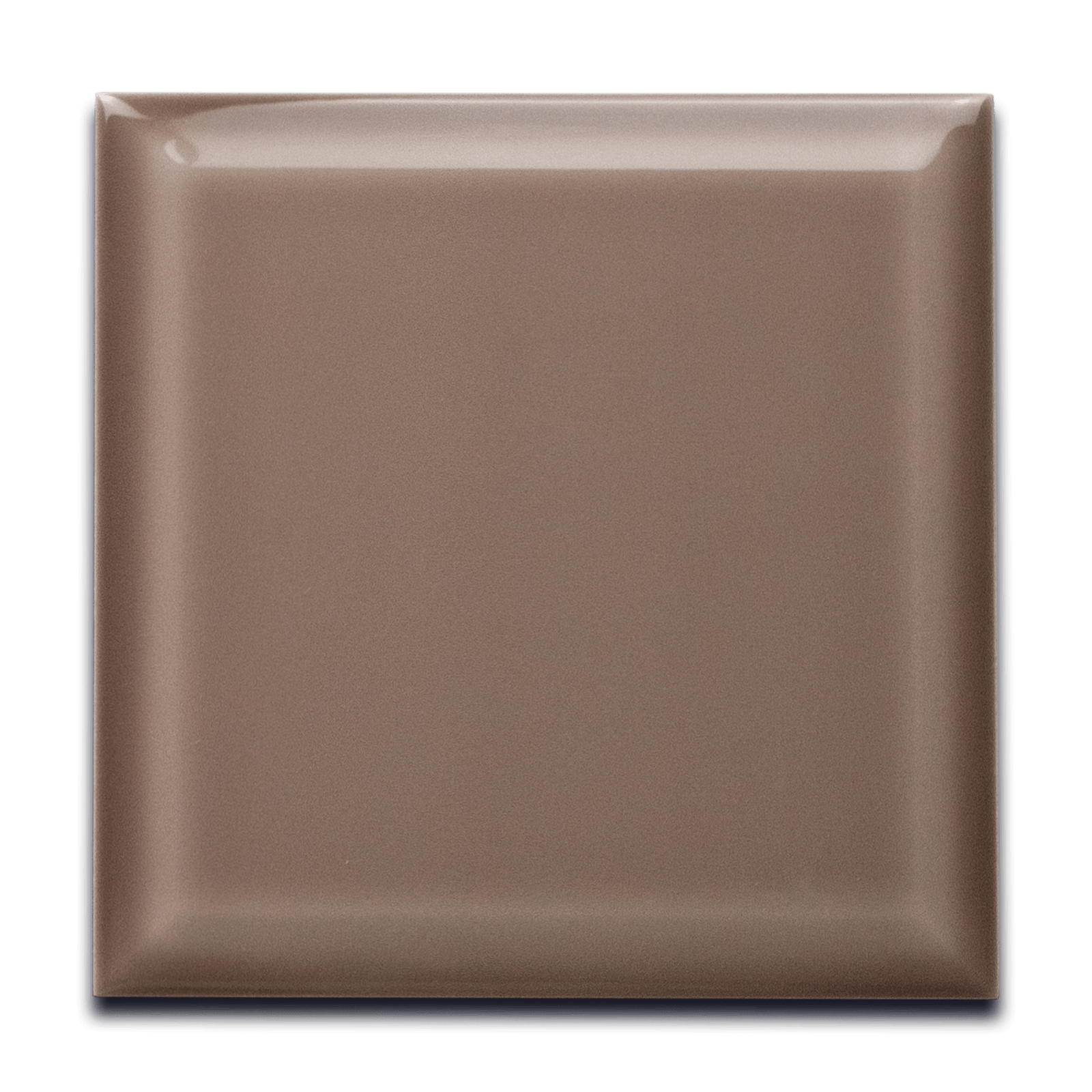 Latte 6x6 Bevelled Tile - Cemento Collection