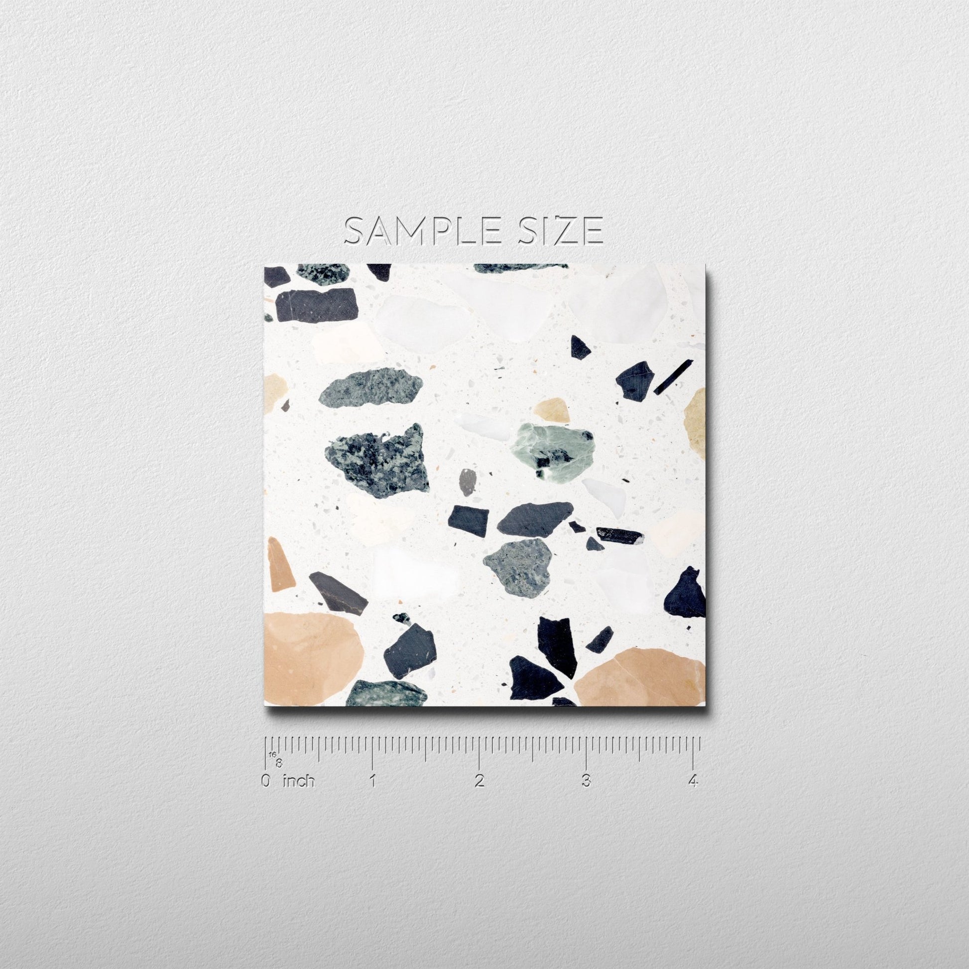 Li Galli Nougat 16x16 Terrazzo Tile - Cemento Collection