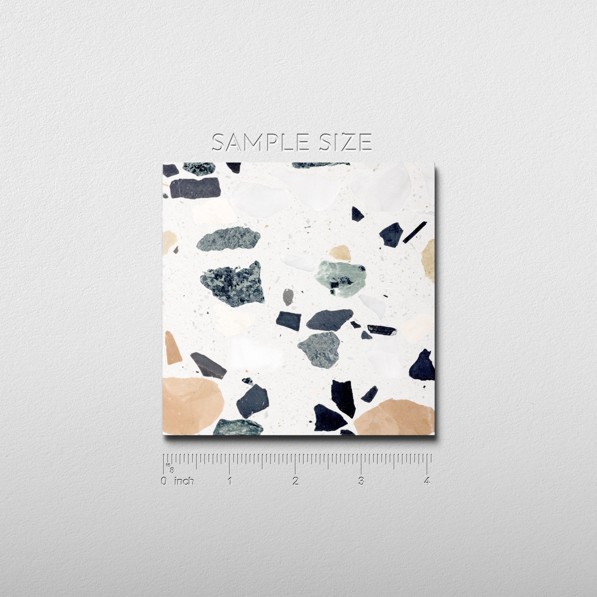 Li Galli Nougat 16x16 Terrazzo Tile - Cemento Collection