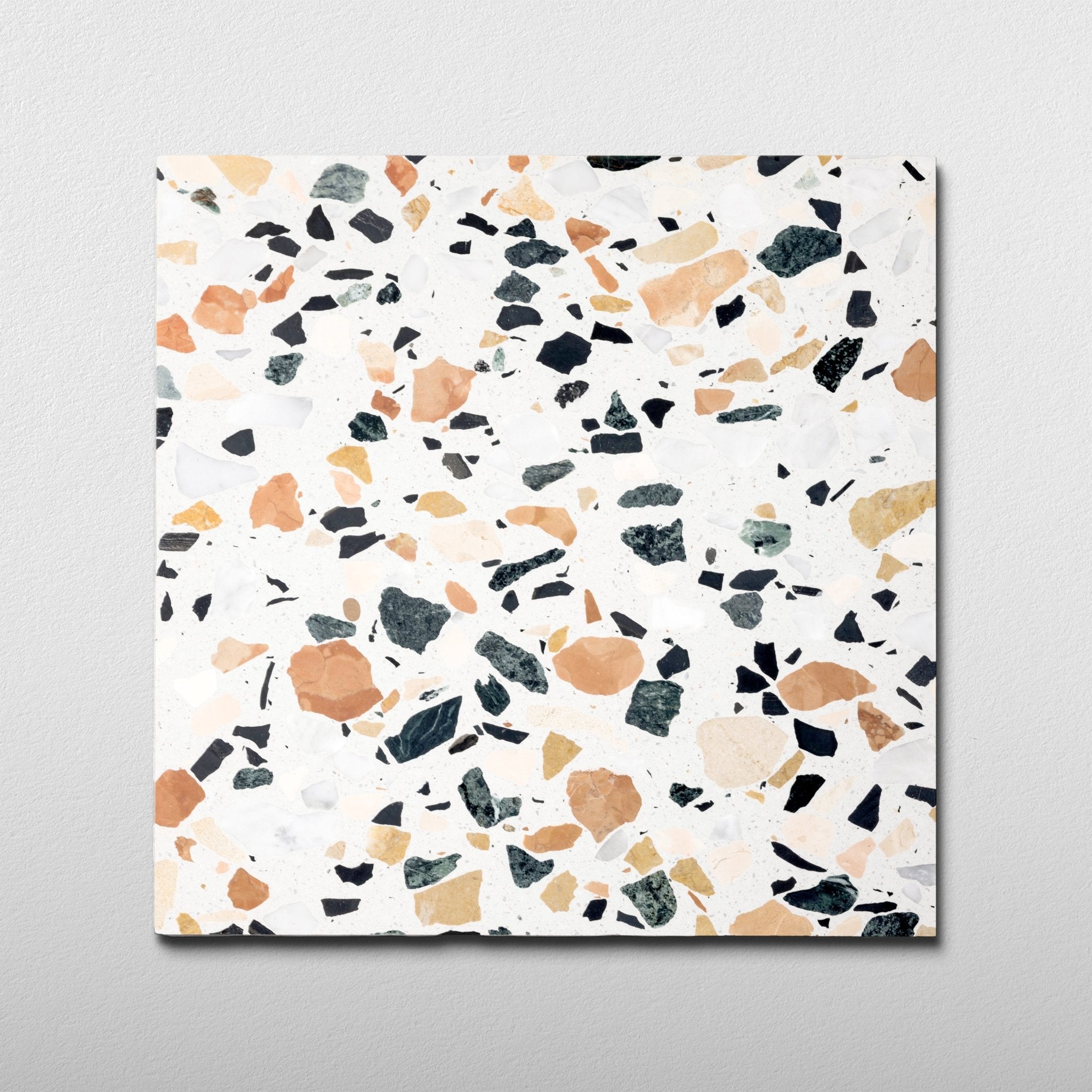 Li Galli Nougat 16x16 Terrazzo Tile | Cemento Collection - Cemento