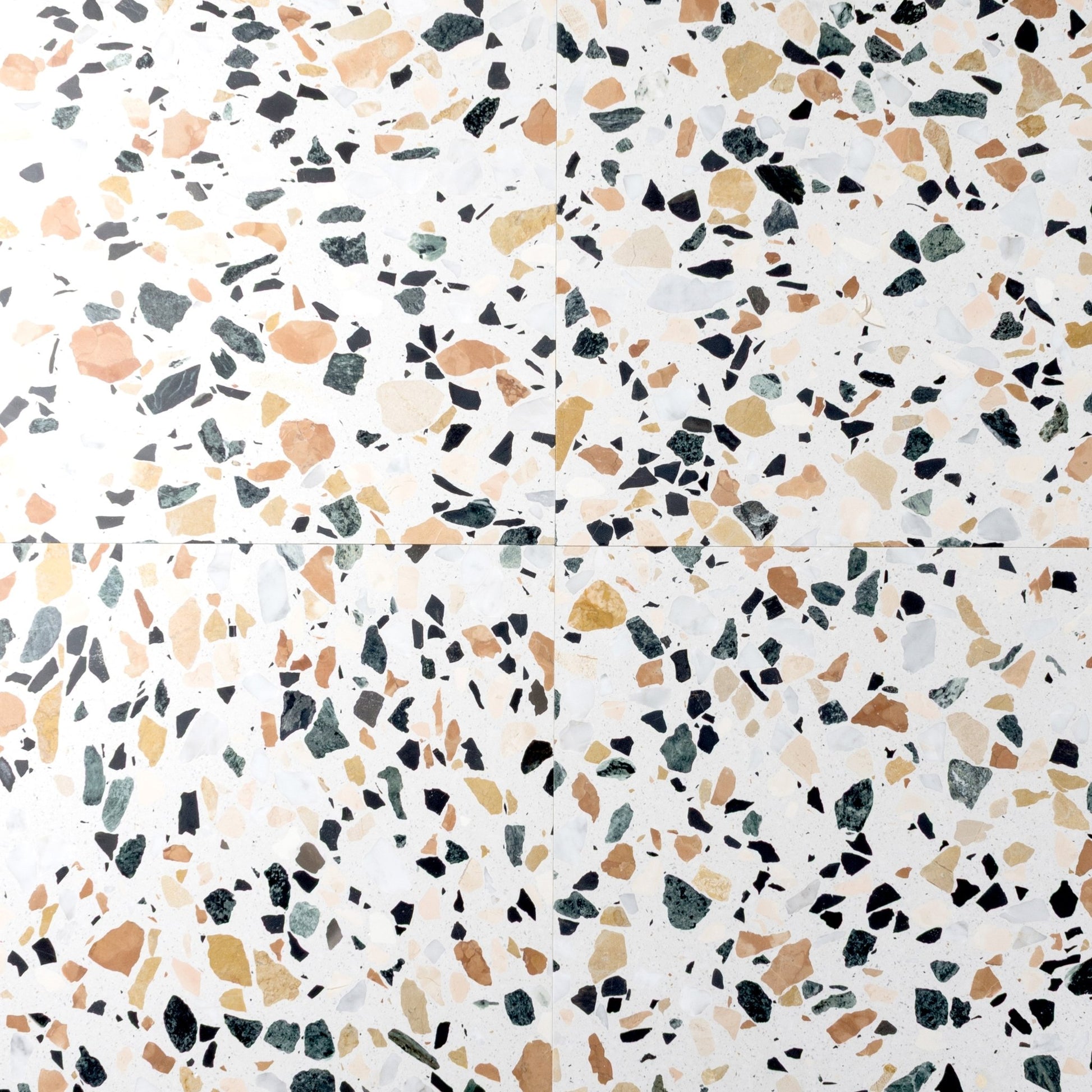 Li Galli Nougat 16x16 Terrazzo Tile - Cemento Collection