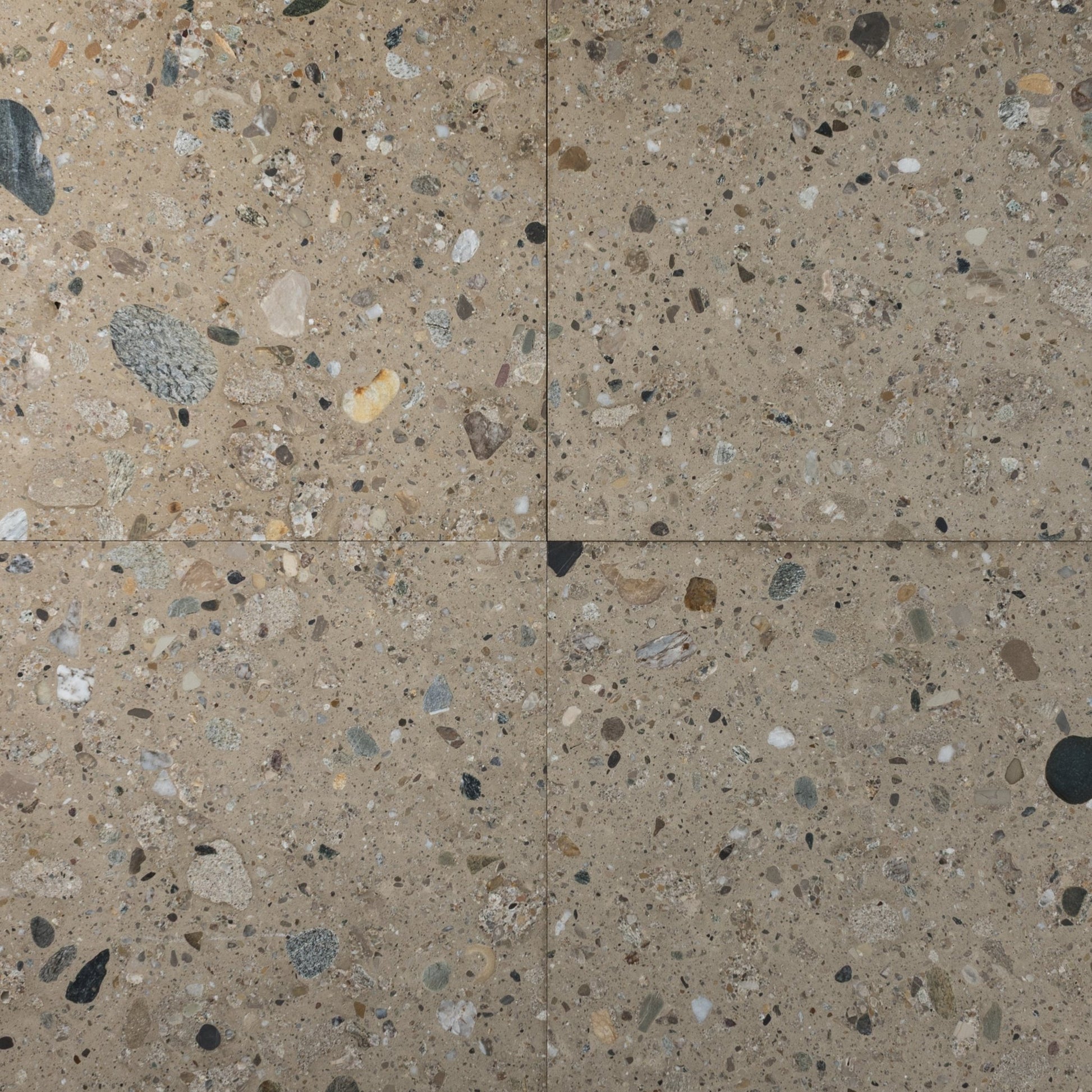 Licosa Soil 16x16 Terrazzo Tile - Cemento Collection