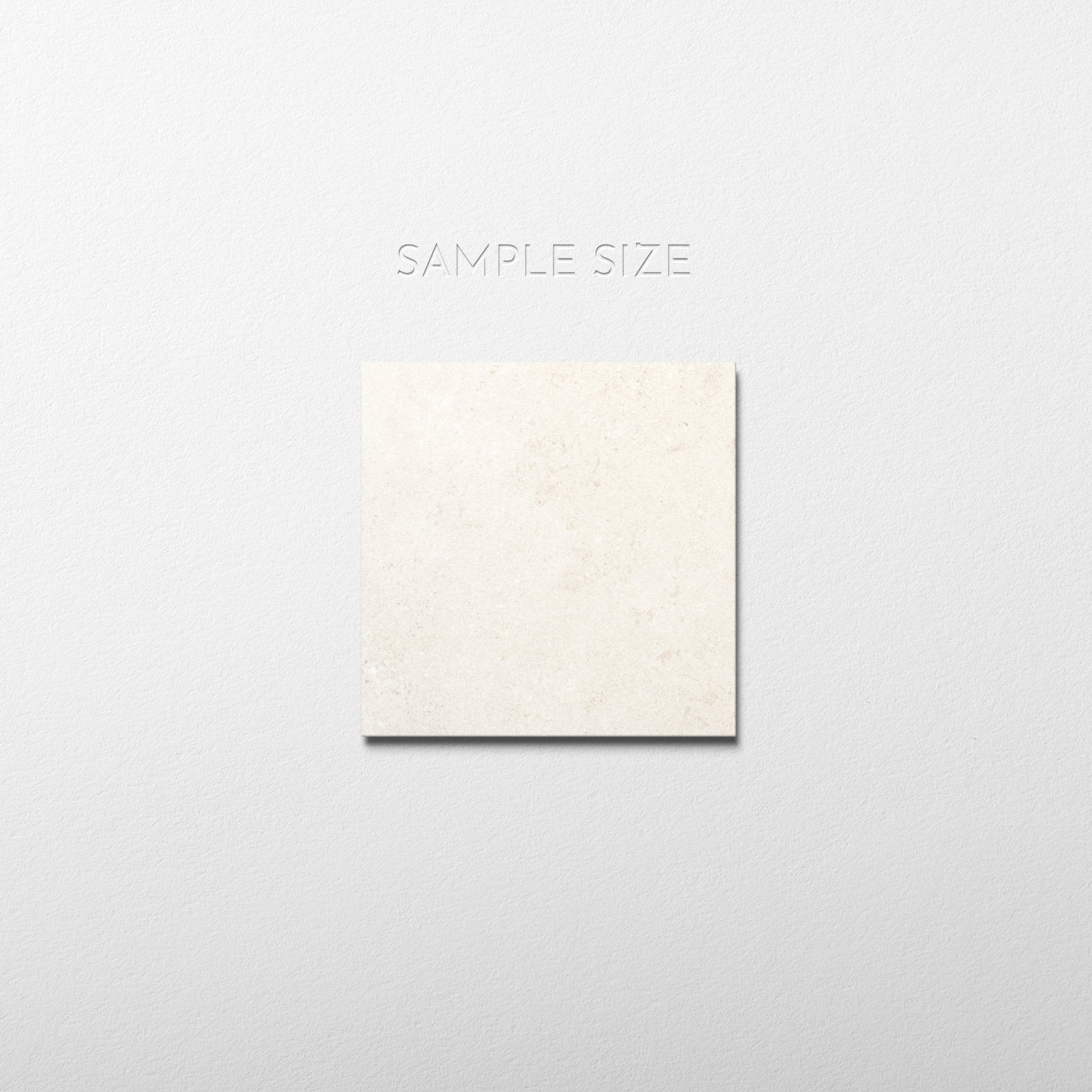 Lime Stone White Cream Rectified Porcelain Tile 24x24 Porcelain Tile - Cemento Collection