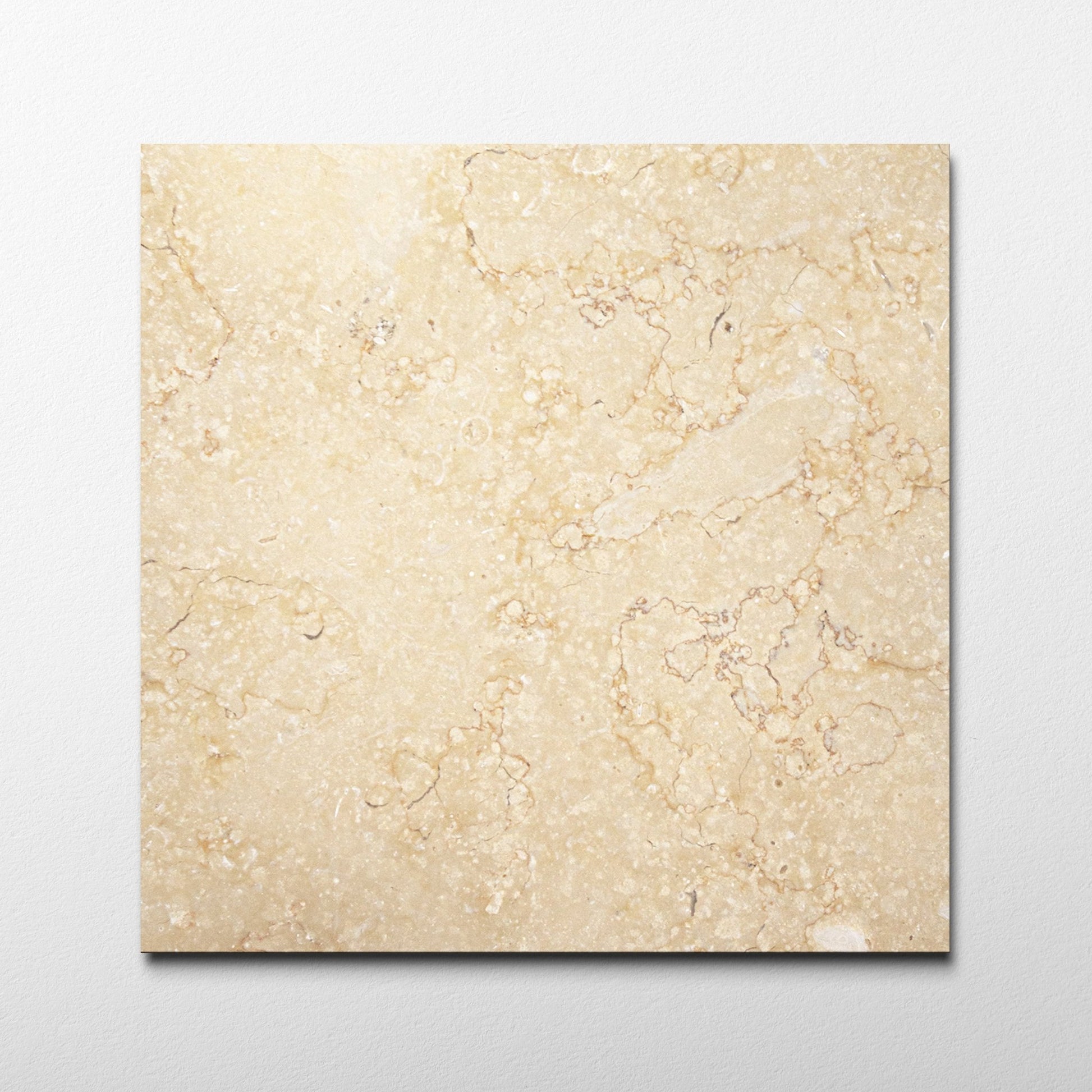 Limestone 12x12 Cream Honed Tile