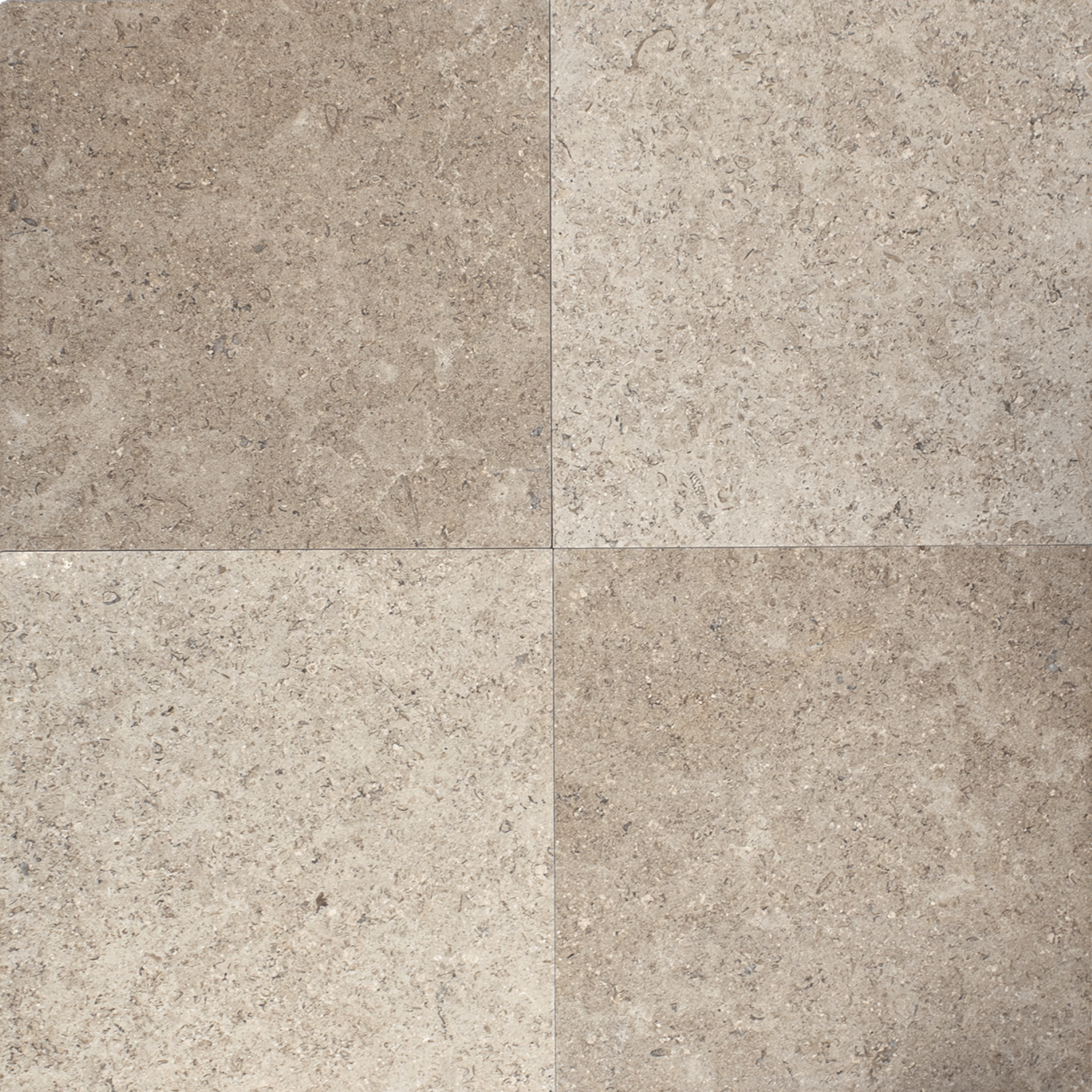 Limestone 12x12 Peanut Brown Honed Tile - Cemento Collection