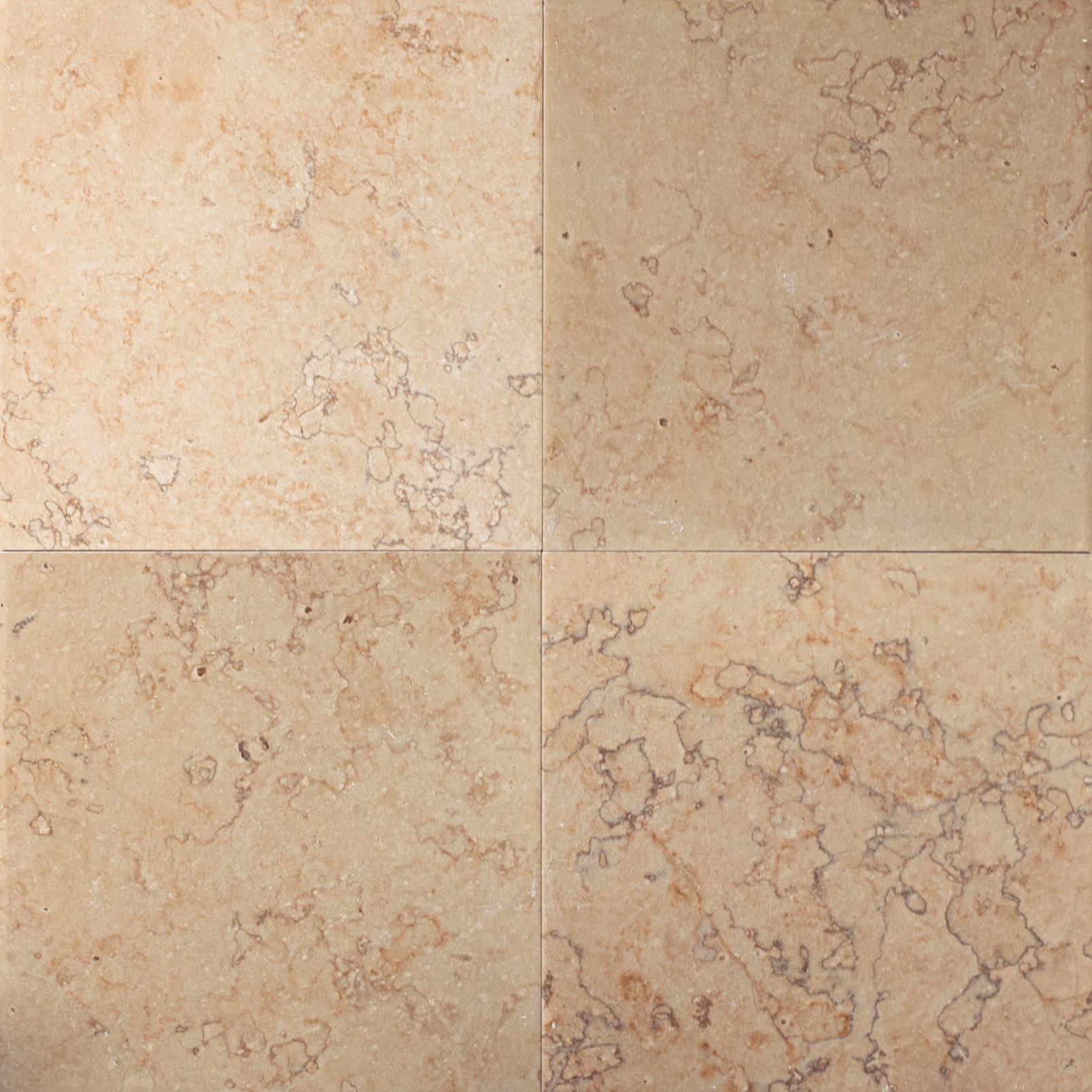 Limestone 12x12 Rose Brushed and Honed Tile - Cemento Collection