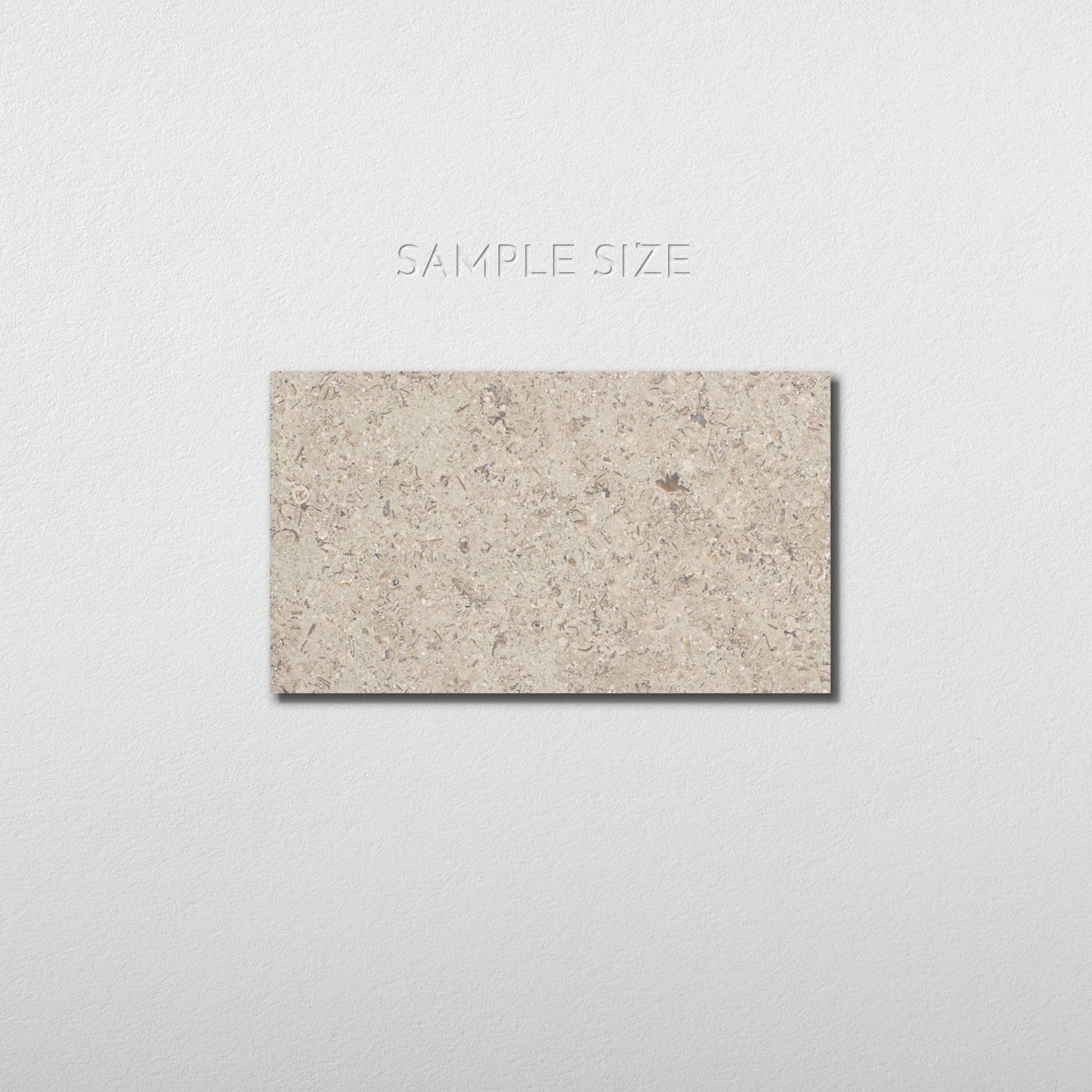 Limestone Peanut Brown Honed Tile sample