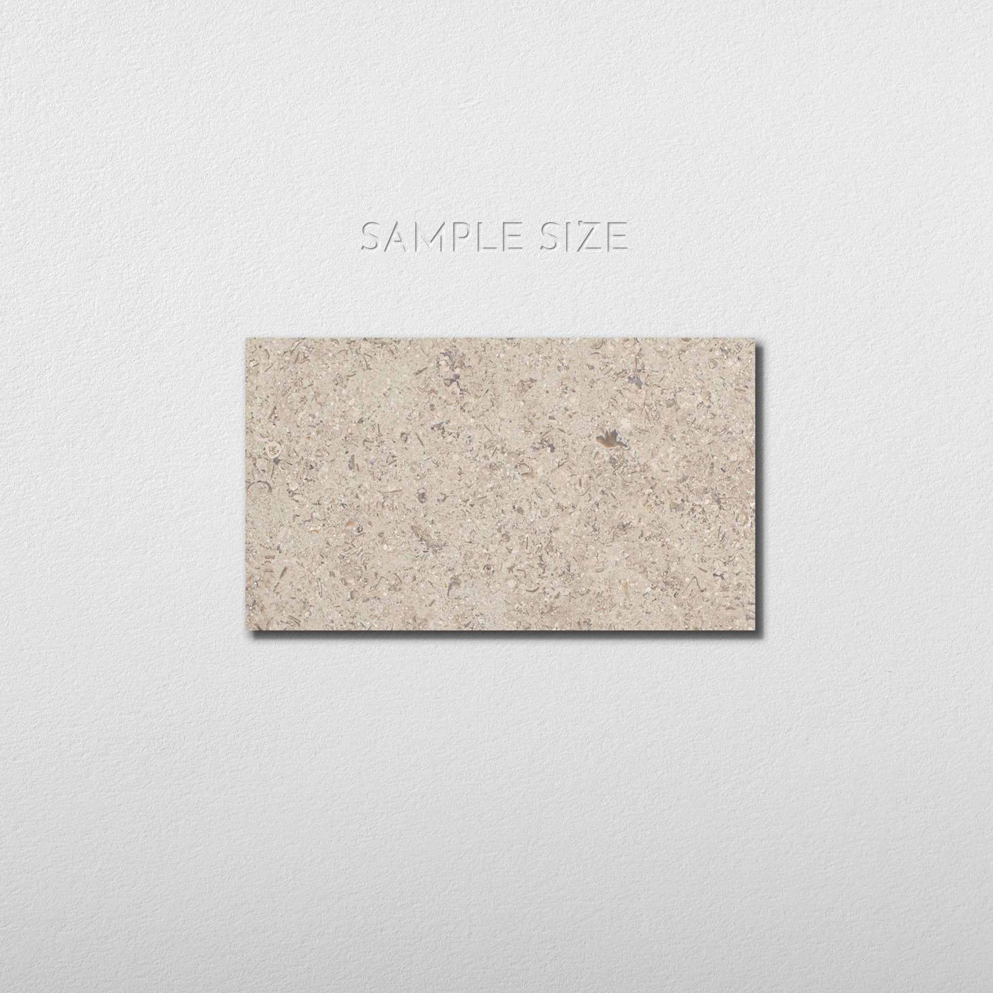 Limestone Peanut Brown Honed Tile sample