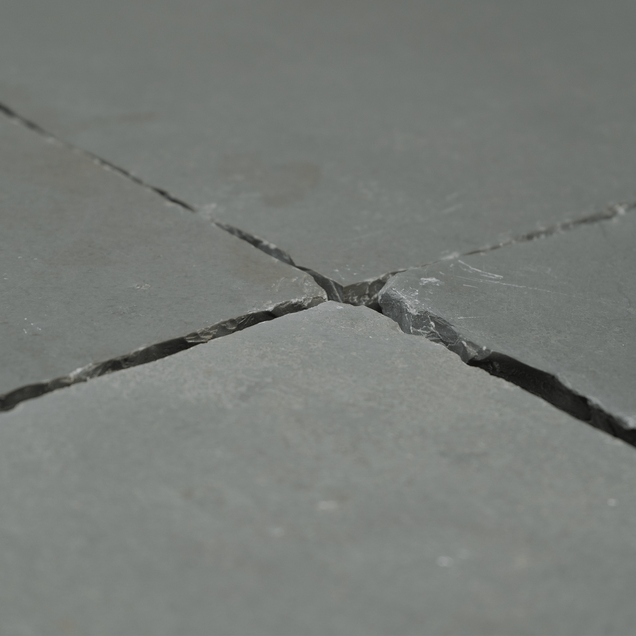 Limestone 16x24 Alexandria Blue Hand Cut Tile - Cemento Collection