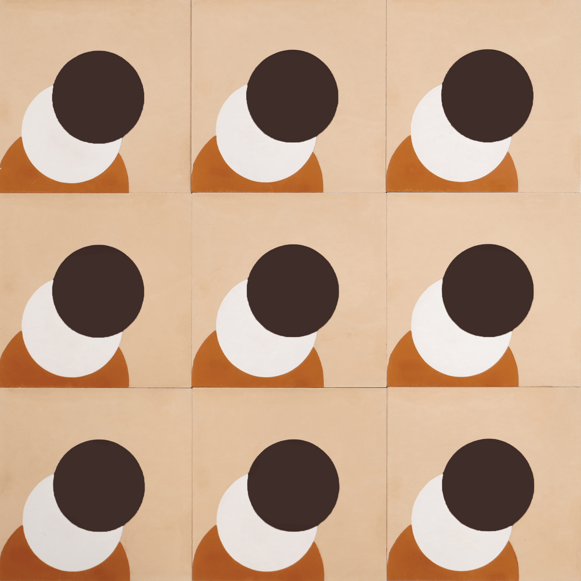 Lunar Layers Cement Tile - Cemento Collection