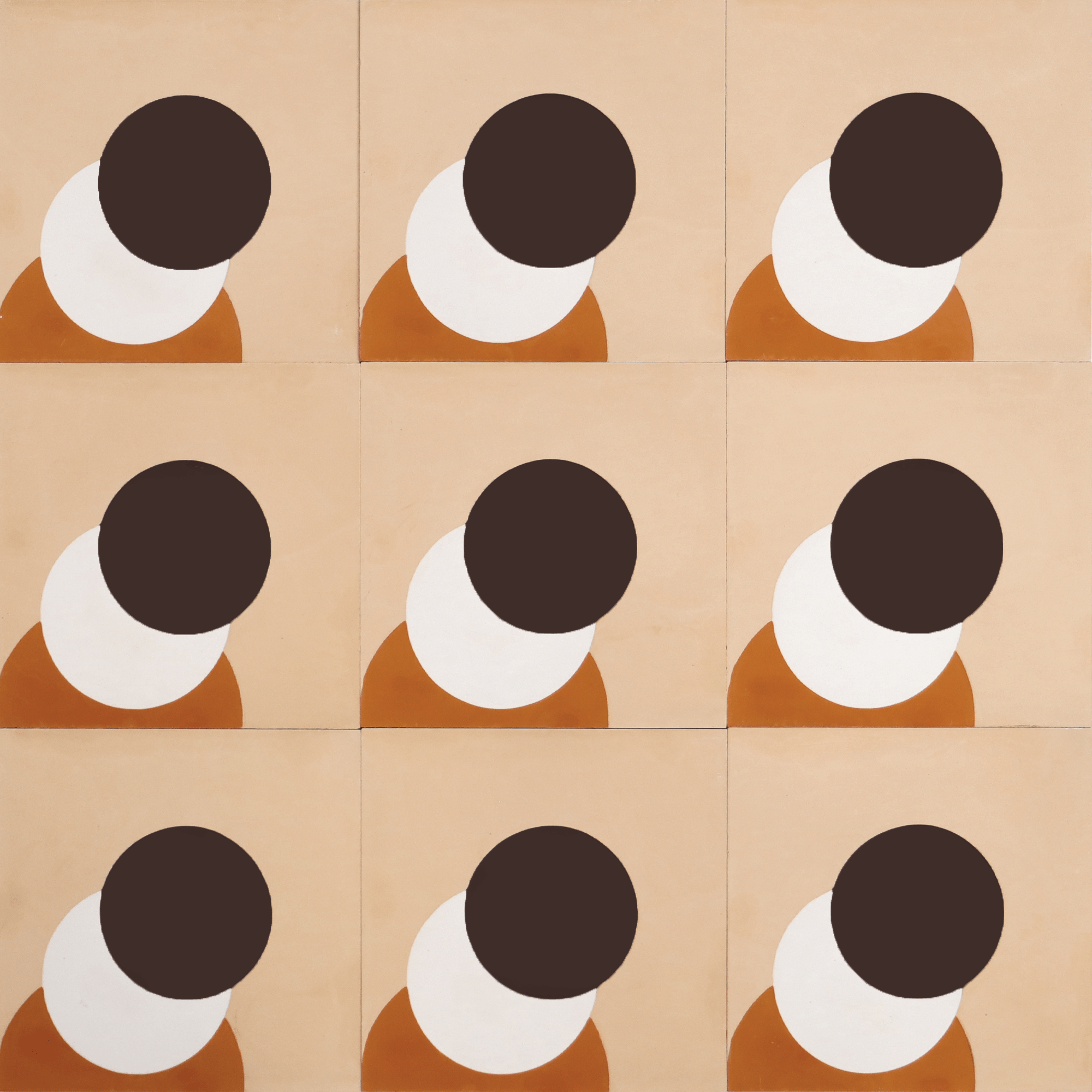Lunar Layers Cement Tile - Cemento Collection