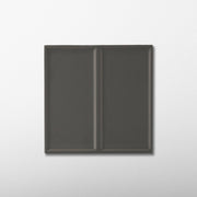 Macaron Domino Cocoa Ash 5x5 Matte Ceramic Tile