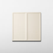 Macaron Domino Coconut Flake 5x5 Matte Ceramic Tile - Cemento Collection
