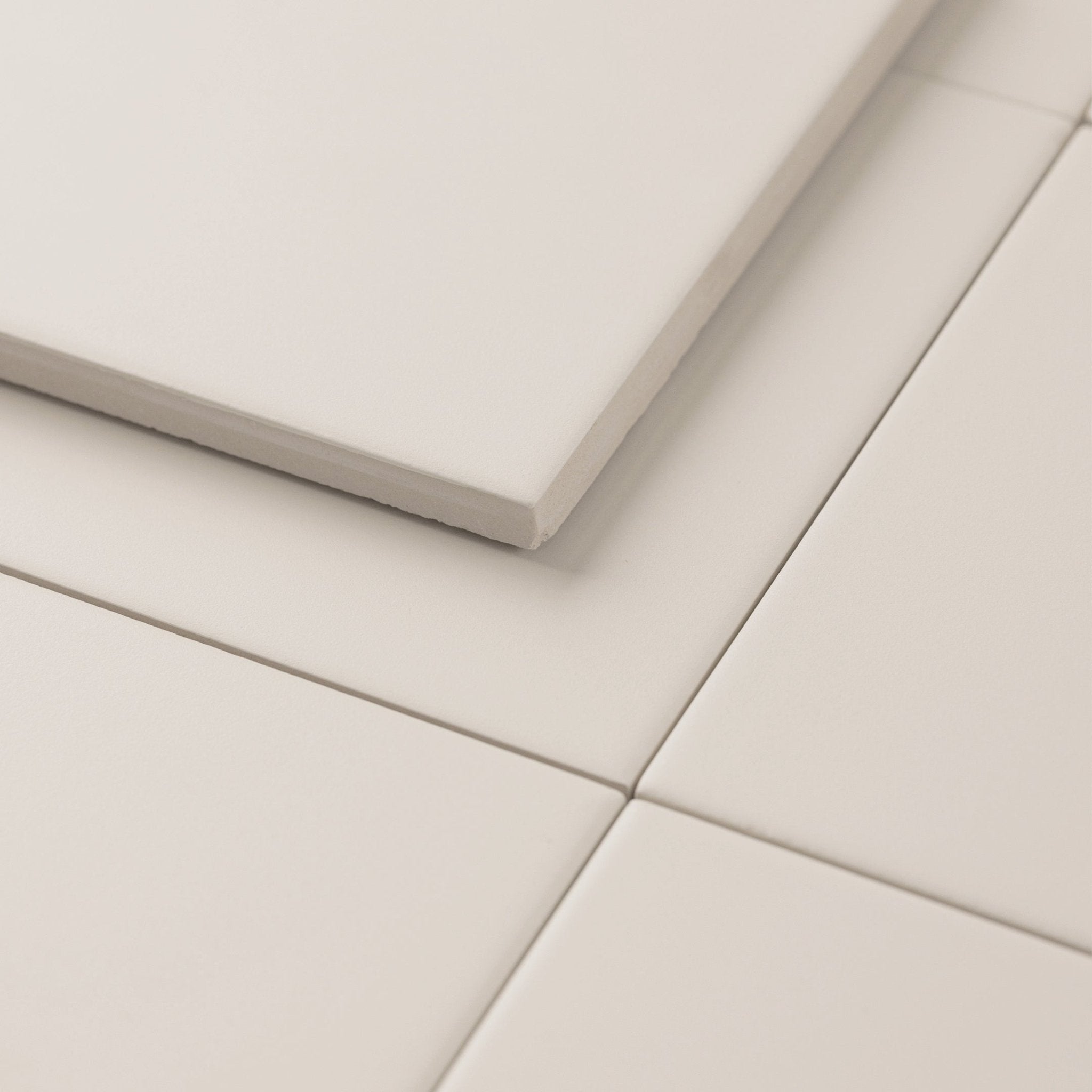 Beige 5x5 Matte Ceramic Tile