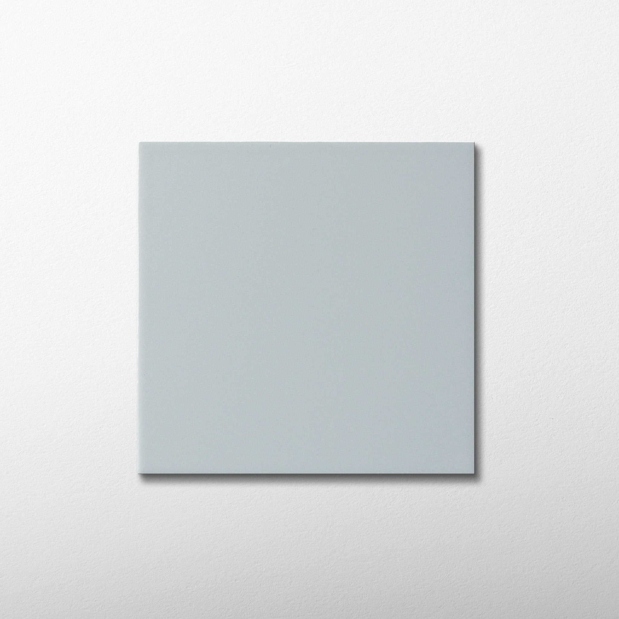 Macaron Flat Blue Cream 5x5 Matte Ceramic Tile