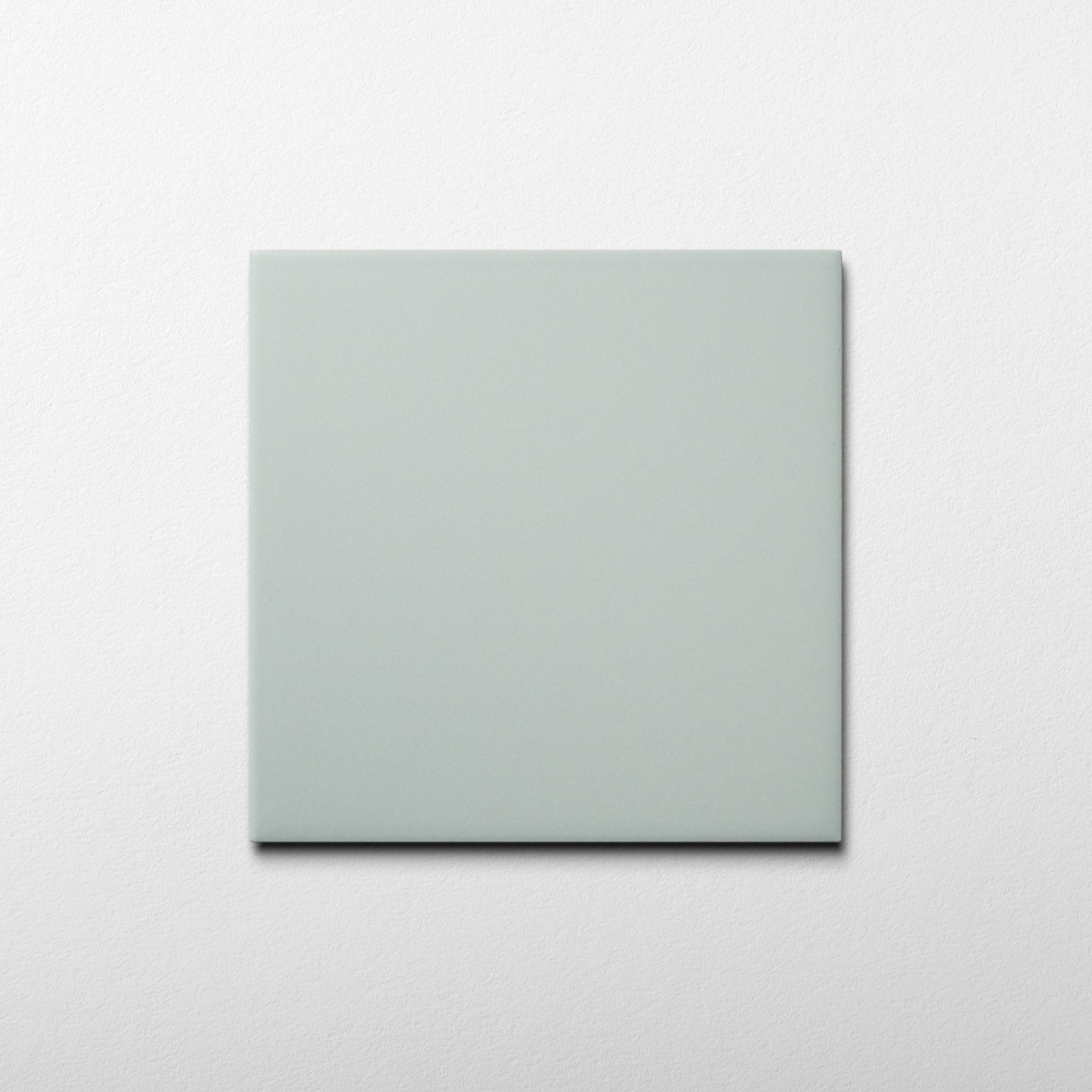 Macaron Flat Blue Cream 5x5 Matte Ceramic Tile - Cemento Collection