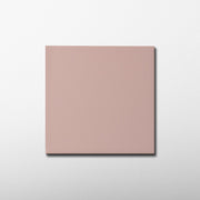 Macaron Flat Blush Toffee 5x5 Matte Ceramic Tile