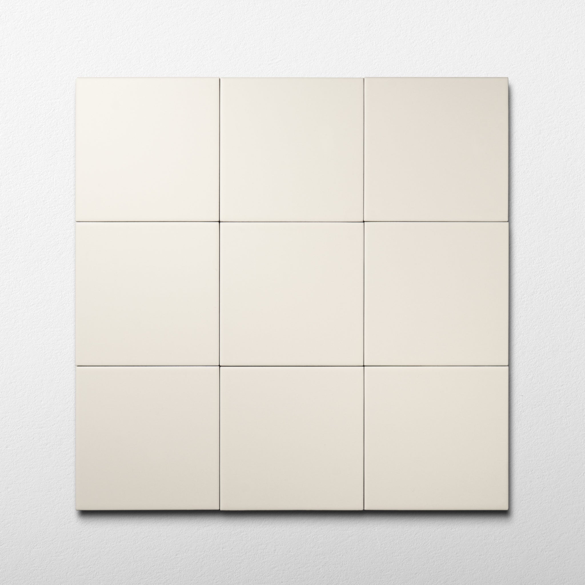 Macaron Flat Coconut Flake 5x5 Matte Ceramic Tile - Cemento Collection