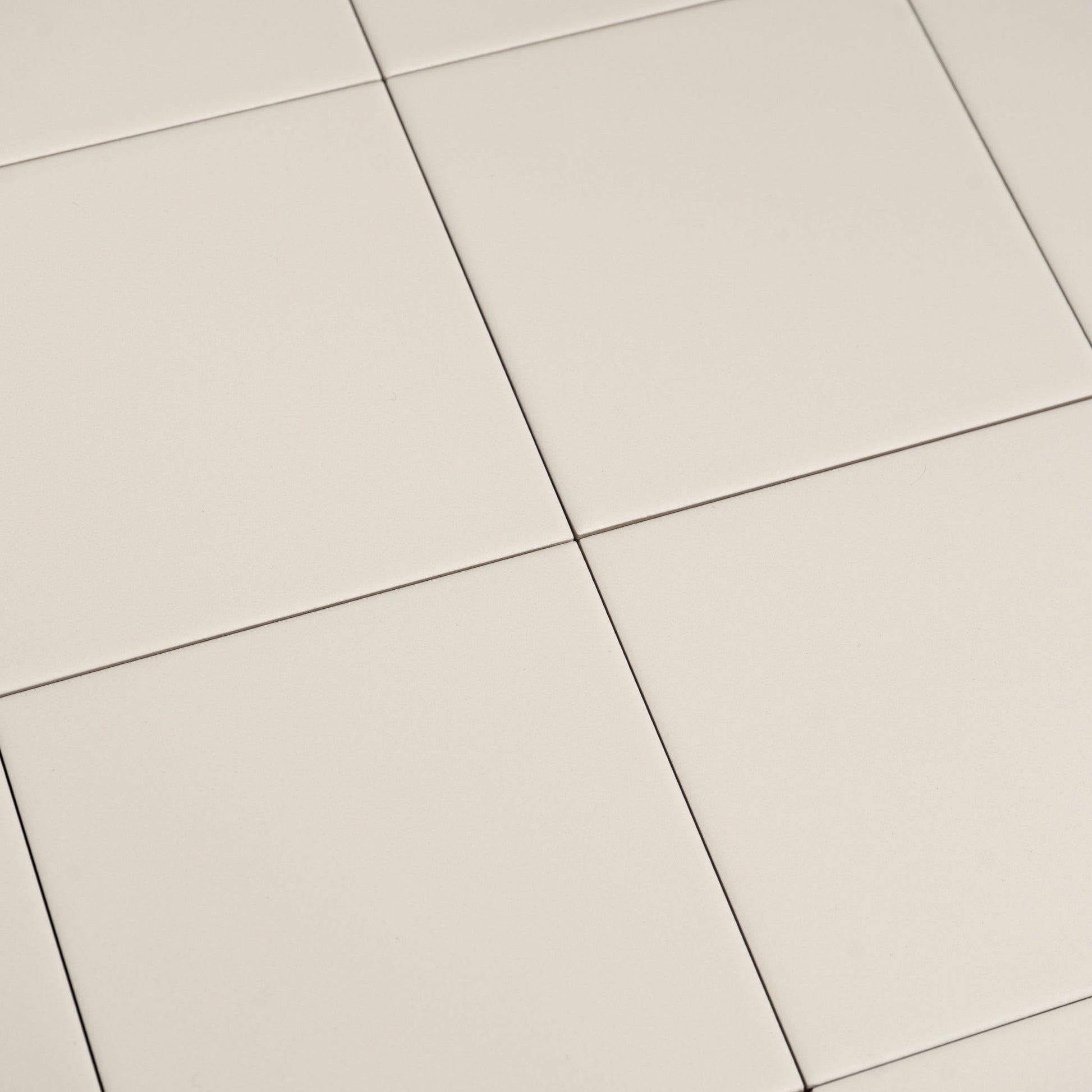 Macaron Flat Coconut Flake 5x5 Matte Ceramic Tile - Cemento Collection