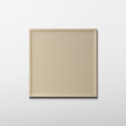 Macaron Pressed Almond Butter 5x5 Matte Ceramic Tile - Cemento Collection
