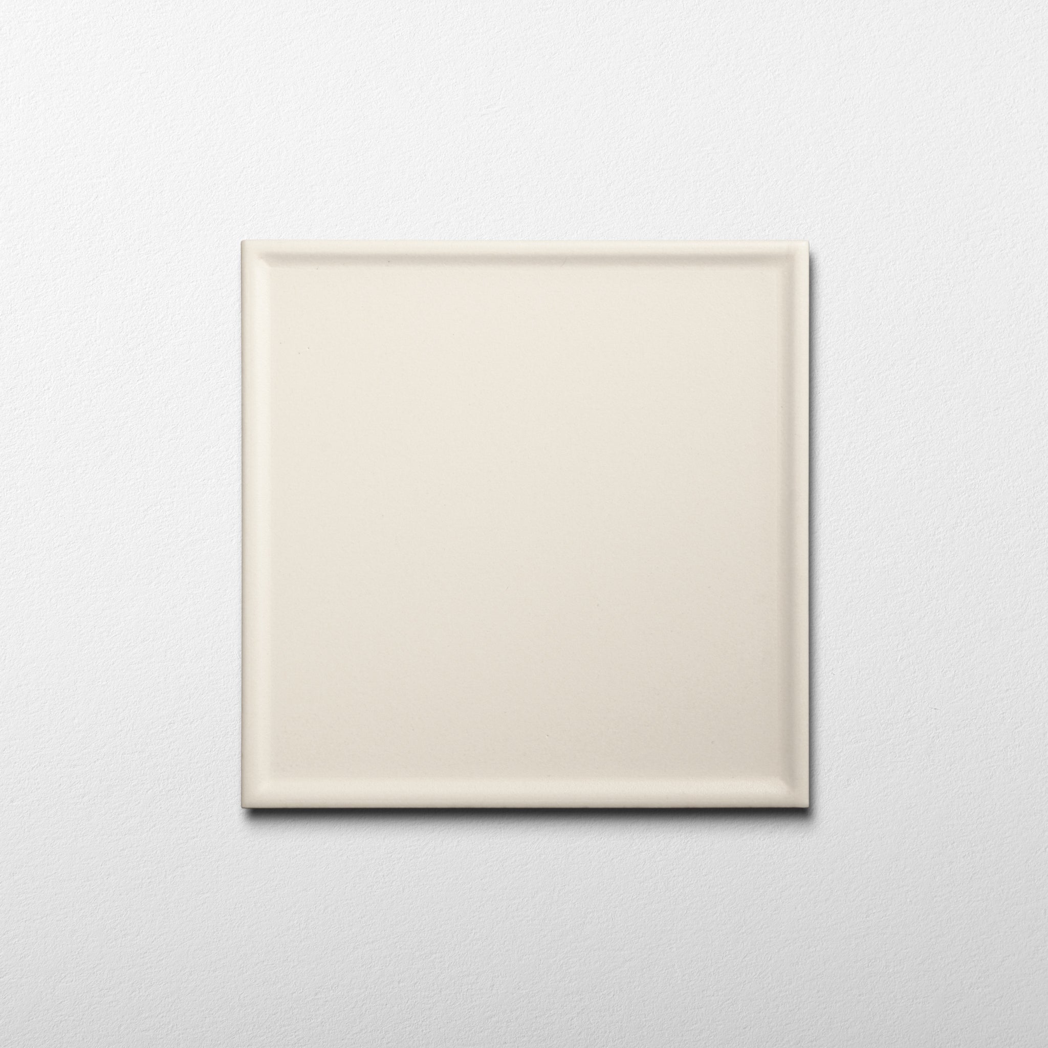 Macaron Pressed Coconut Flake 5x5 Matte Ceramic Tile - Cemento Collection