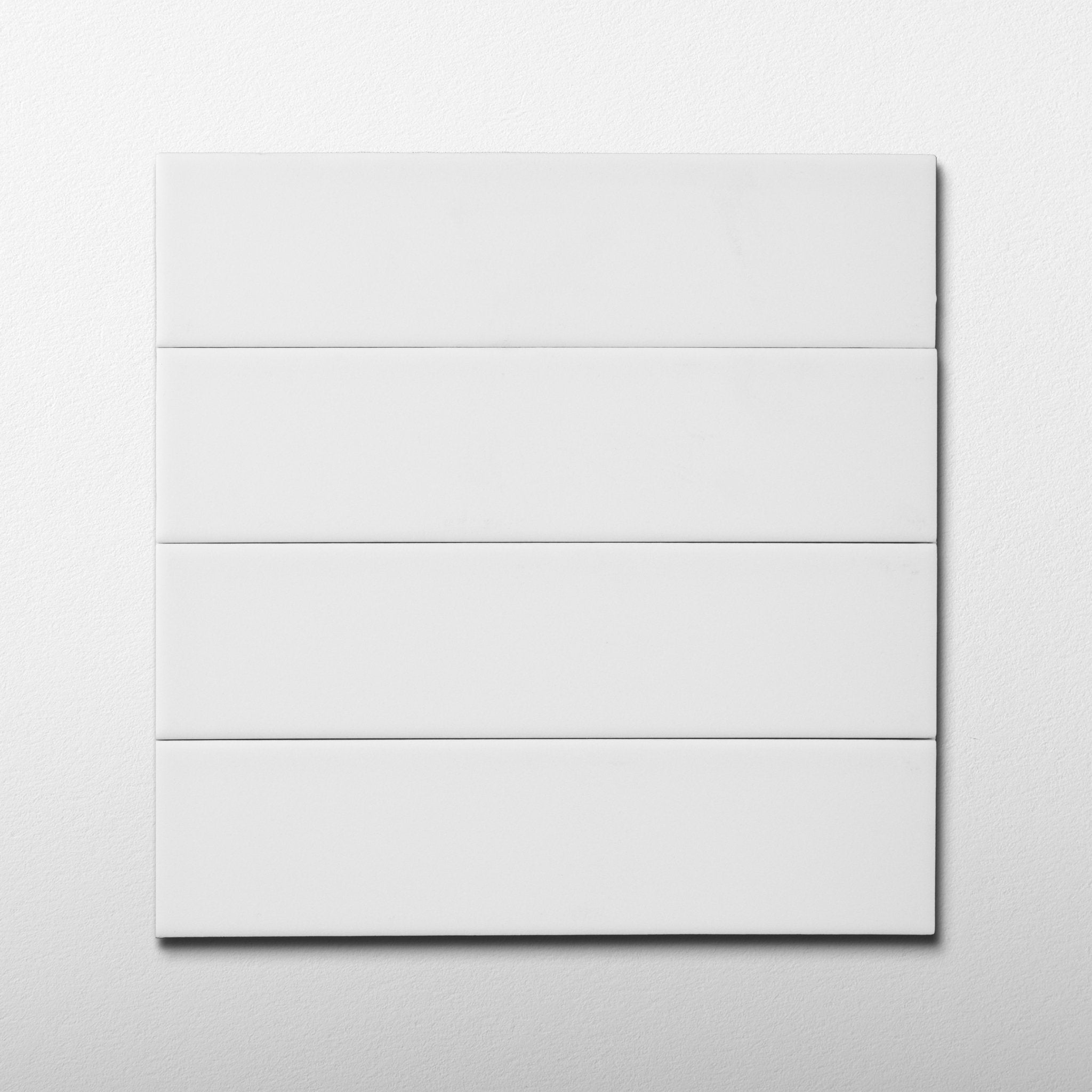 Manhattan Brick 2.5x10 Snow White Matte Porcelain Tile