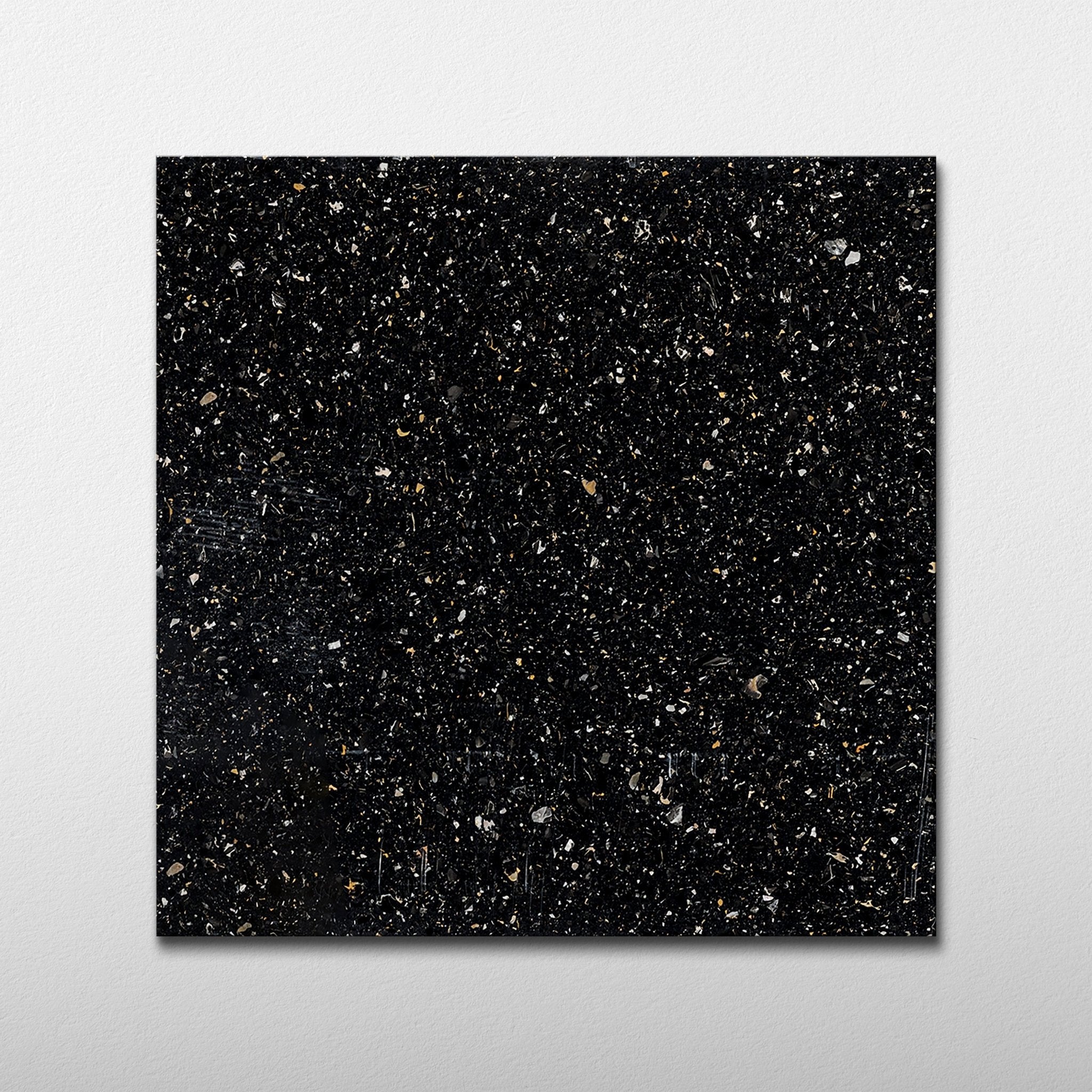 Monaco Black 24x24 Terrazzo Tile - Cemento Collection
