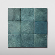 Moonlit Flat Agate Green Porcelain Tile