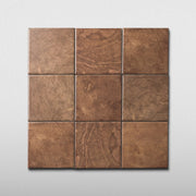 Moonlit Flat Copper Porcelain Tile