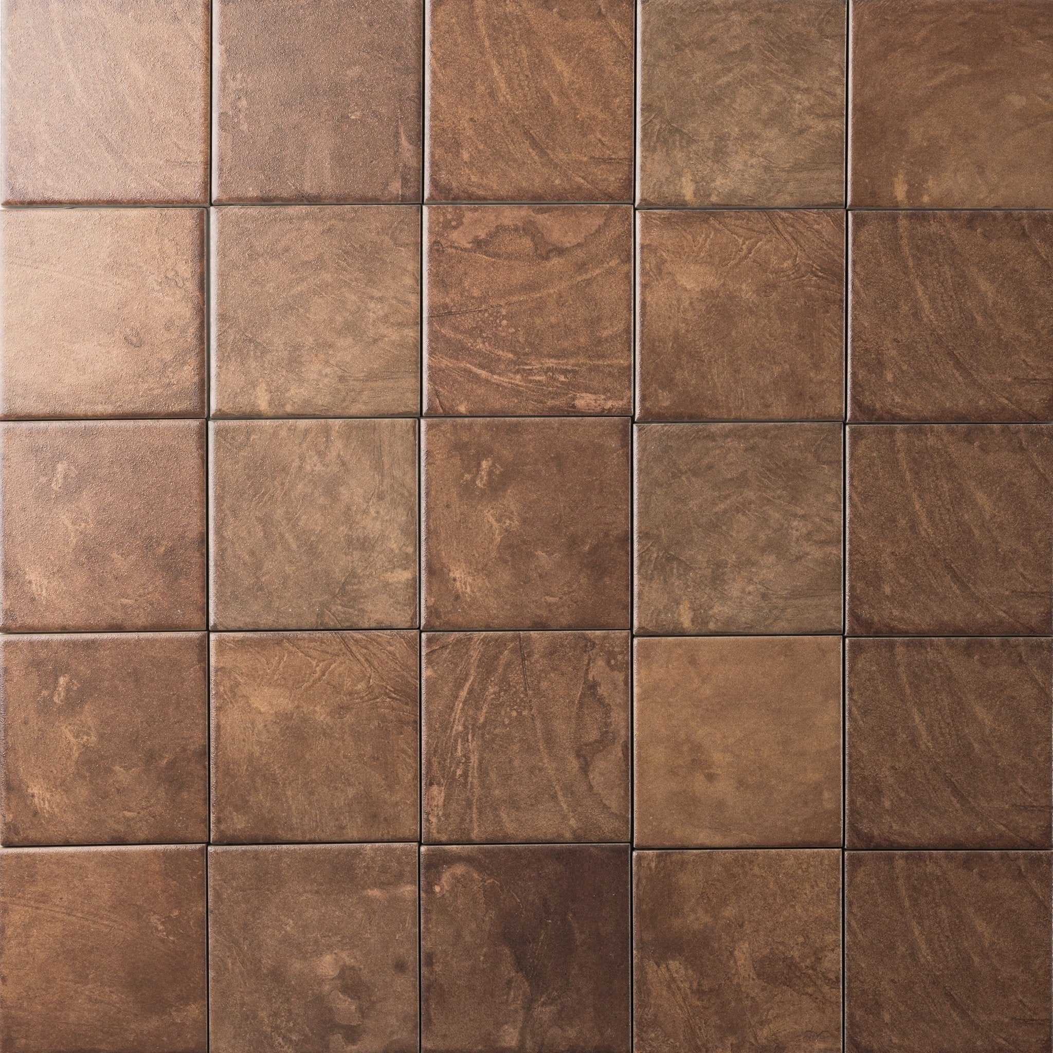 Moonlit Flat Copper Porcelain Tile | Cemento Collection - Cemento