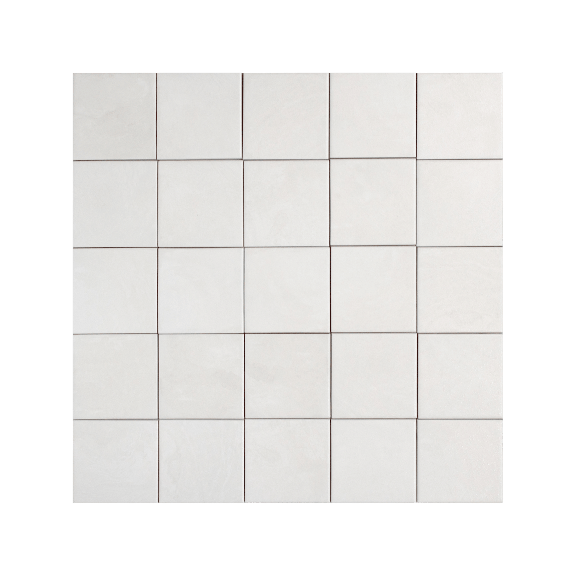Moonlit Flat Dolomite White Porcelain Tile - Cemento Collection