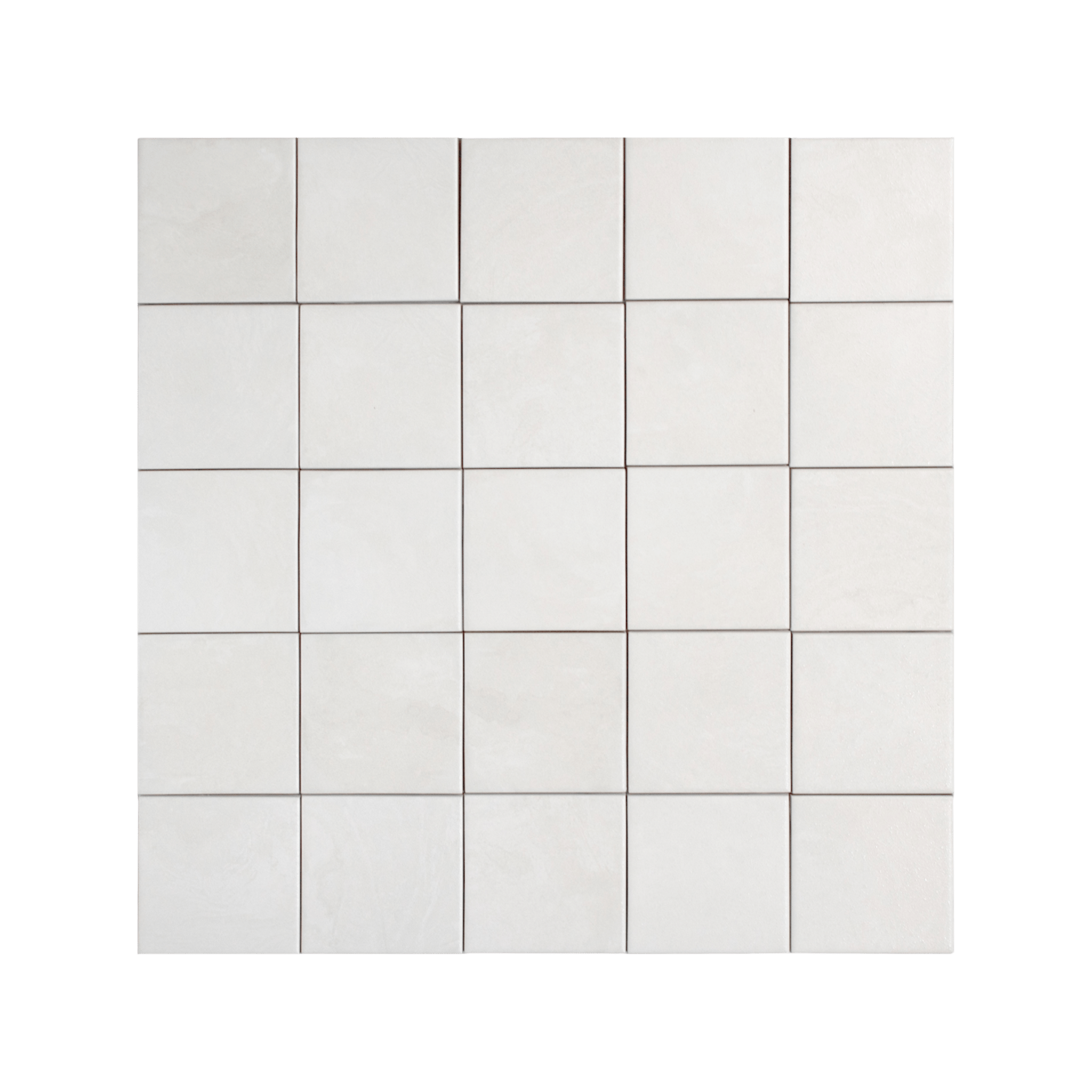 Moonlit Flat Dolomite White Porcelain Tile - Cemento Collection