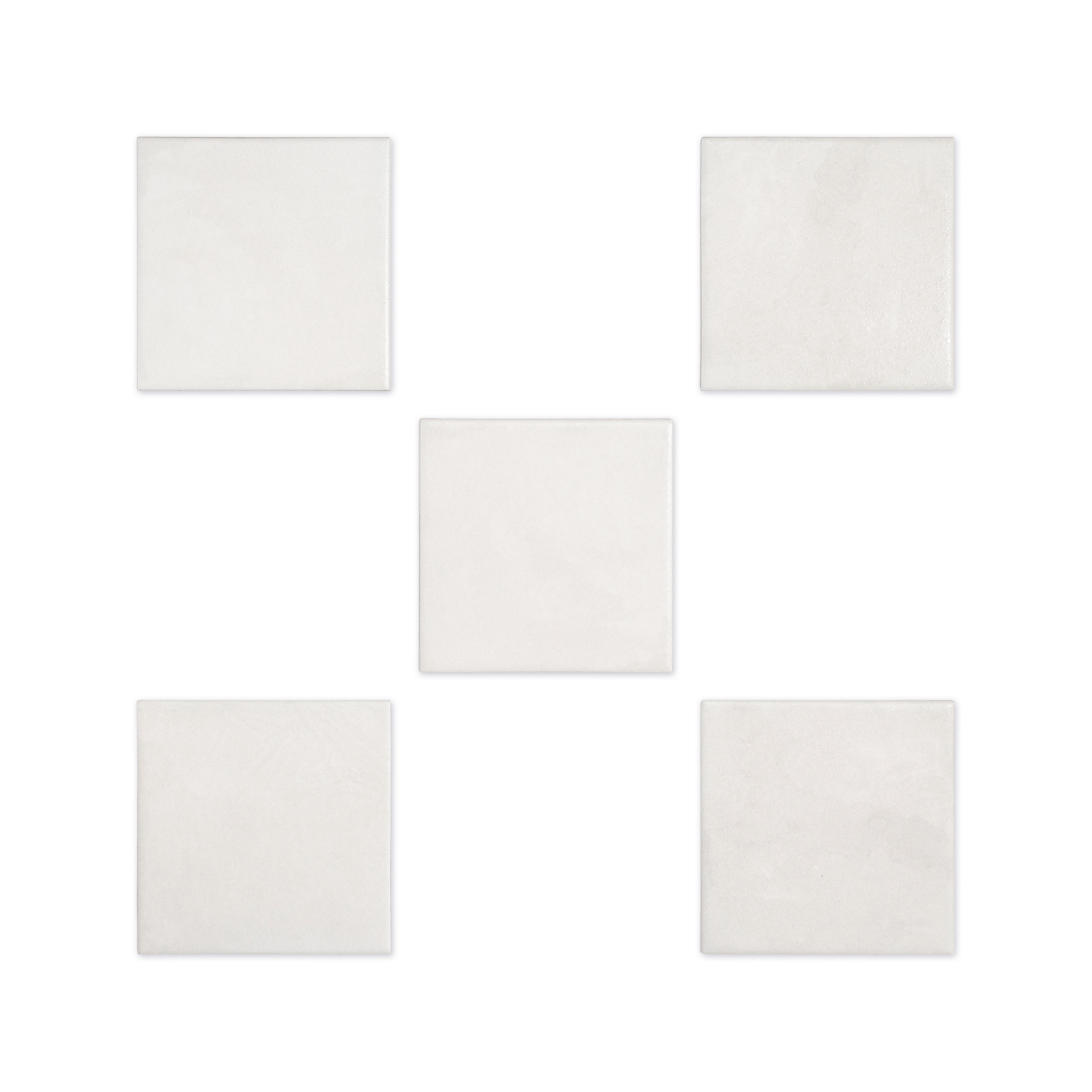 Moonlit Flat Dolomite White Porcelain Tile - Cemento Collection