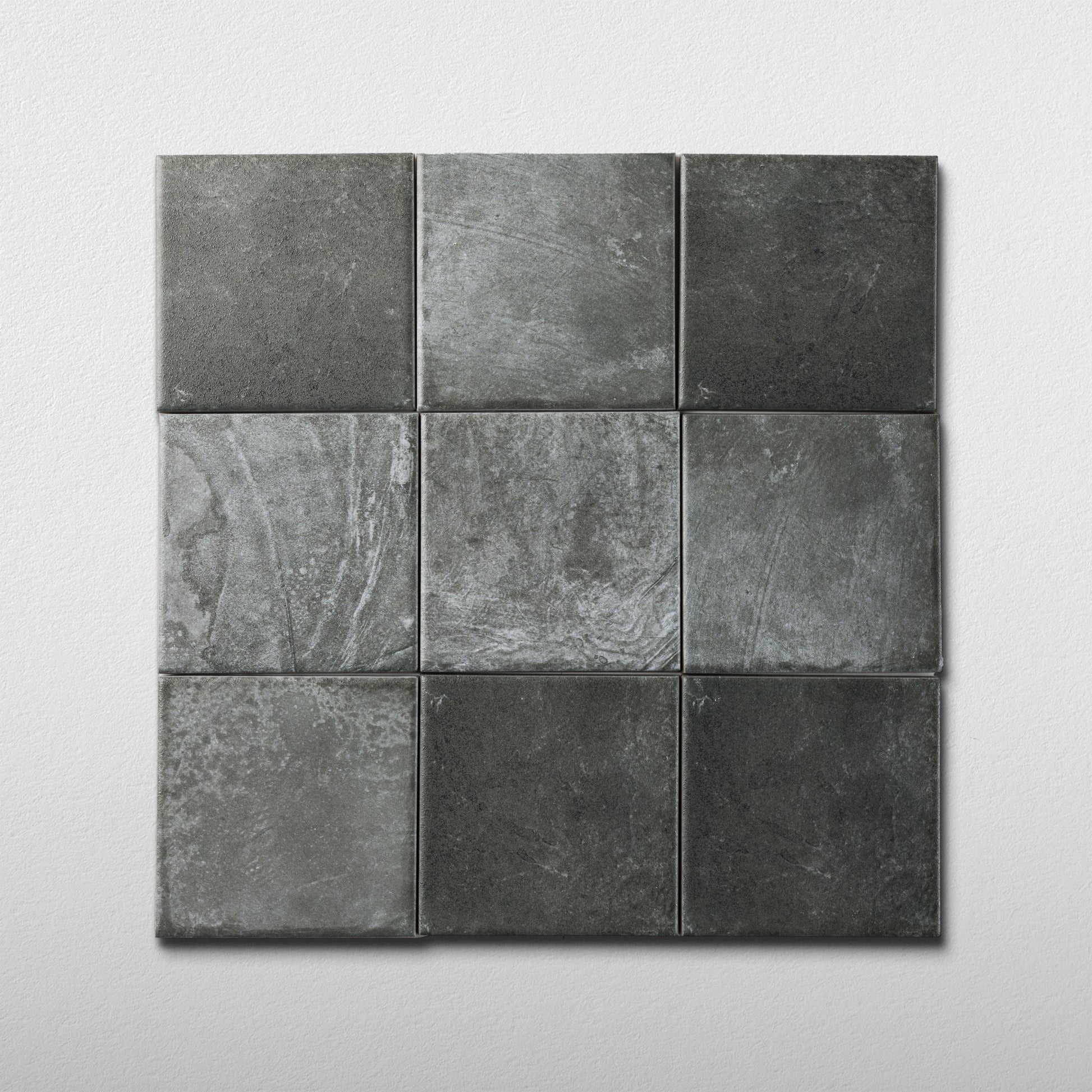Moonlit Flat Silver Grey Porcelain Tile