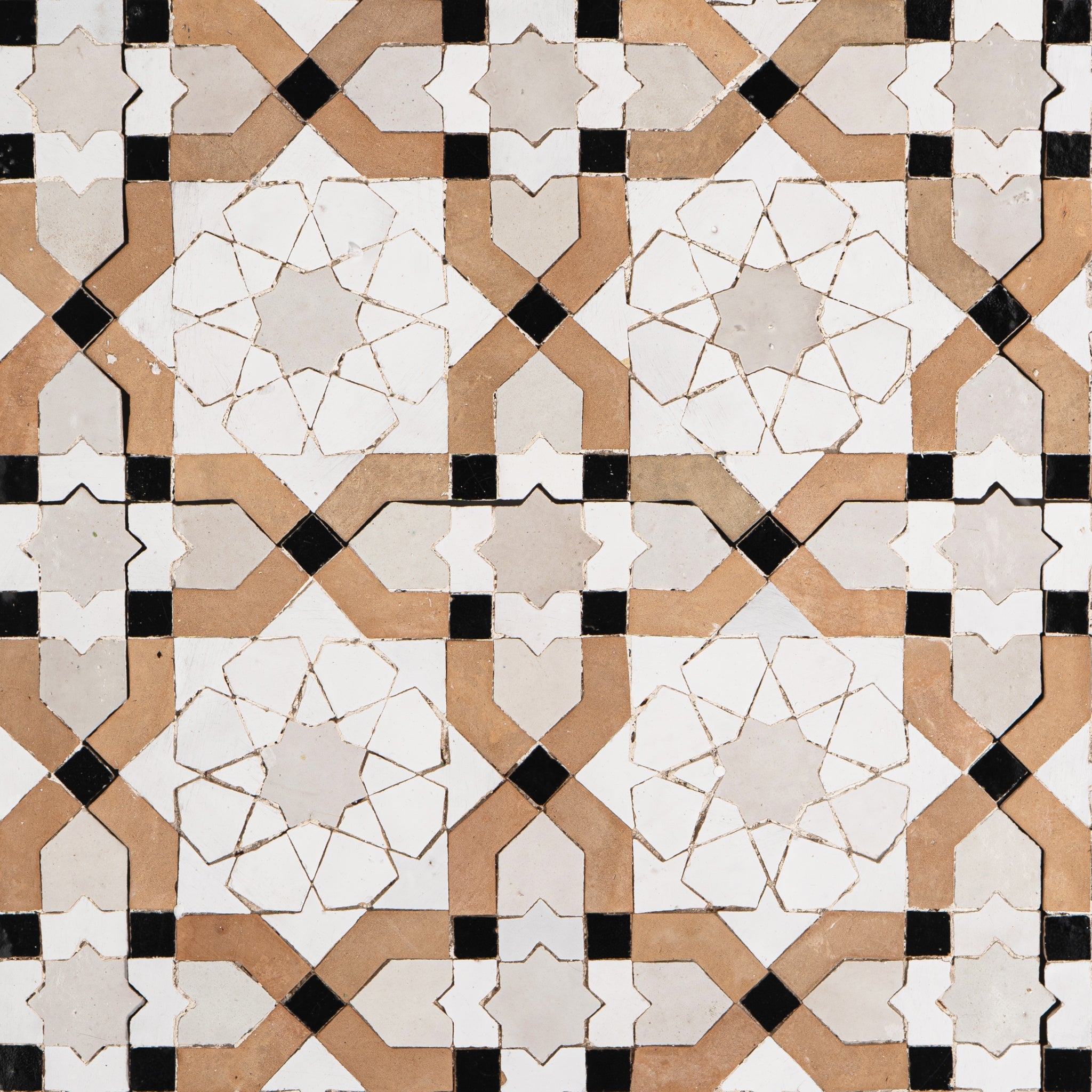 Moroccan Zellige Andalusian Star Mosaic Tile | Cemento Collection