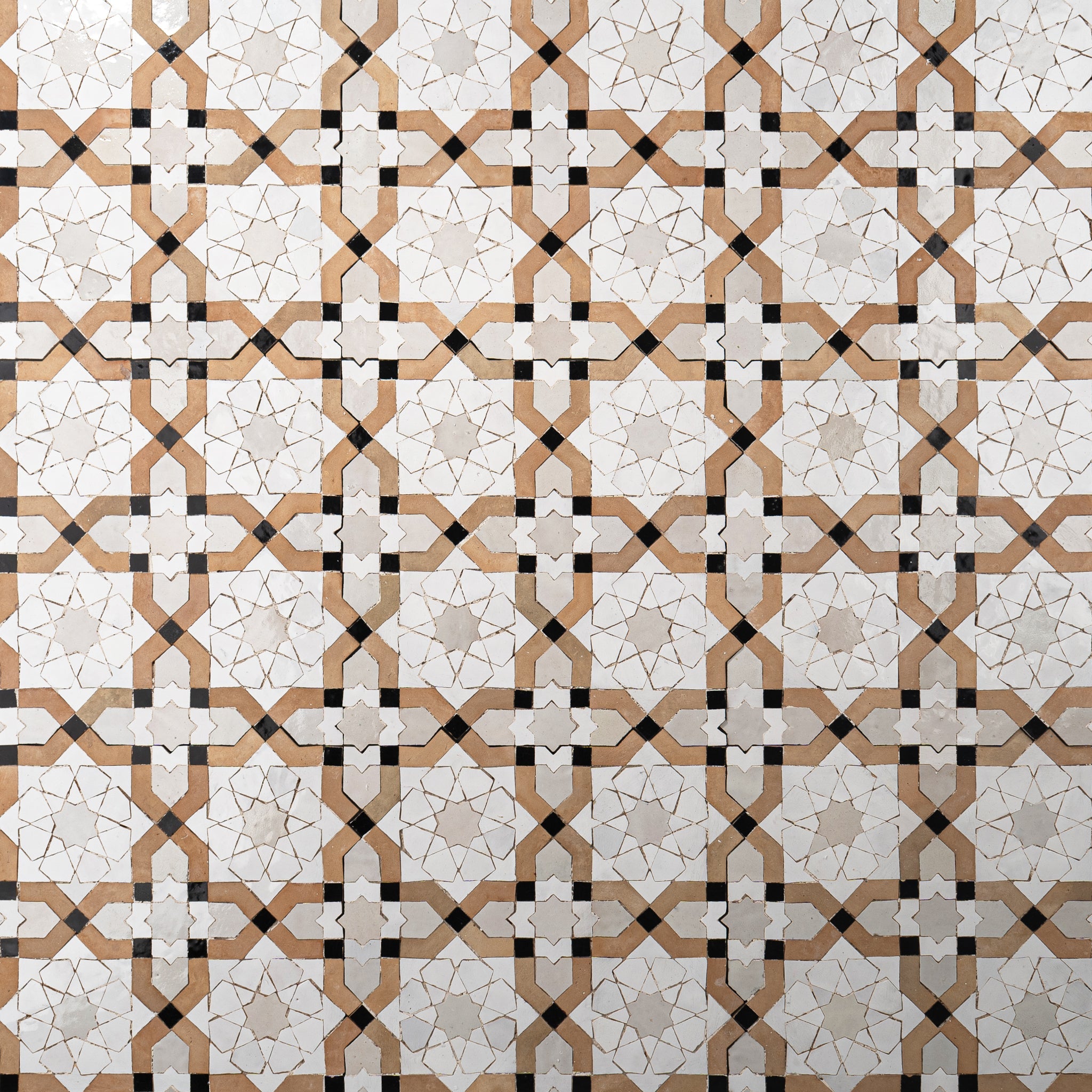 Moroccan Zellige Andalusian Star Mosaic Tile | Cemento Collection