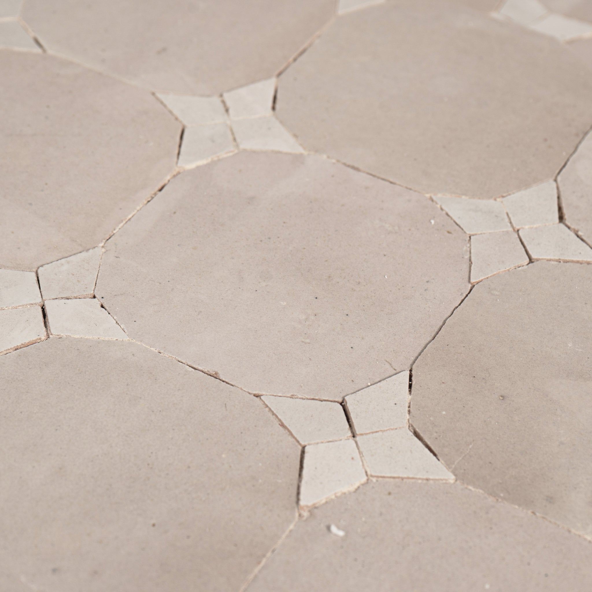 Moroccan Zellige Octaria Mosaic Tile | Cemento Collection